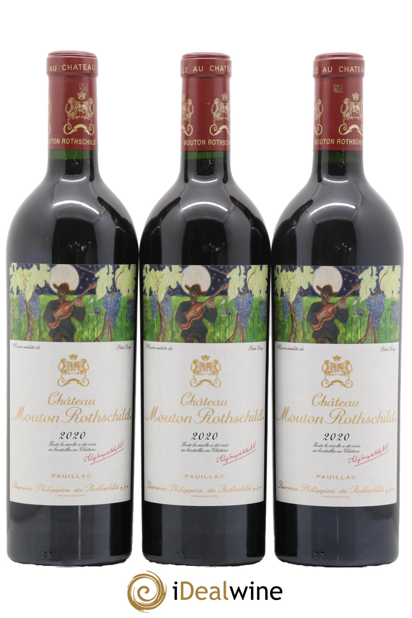 Château Mouton Rothschild 1er Grand Cru Classé 2020 - Posten von 6 Flaschen - 1