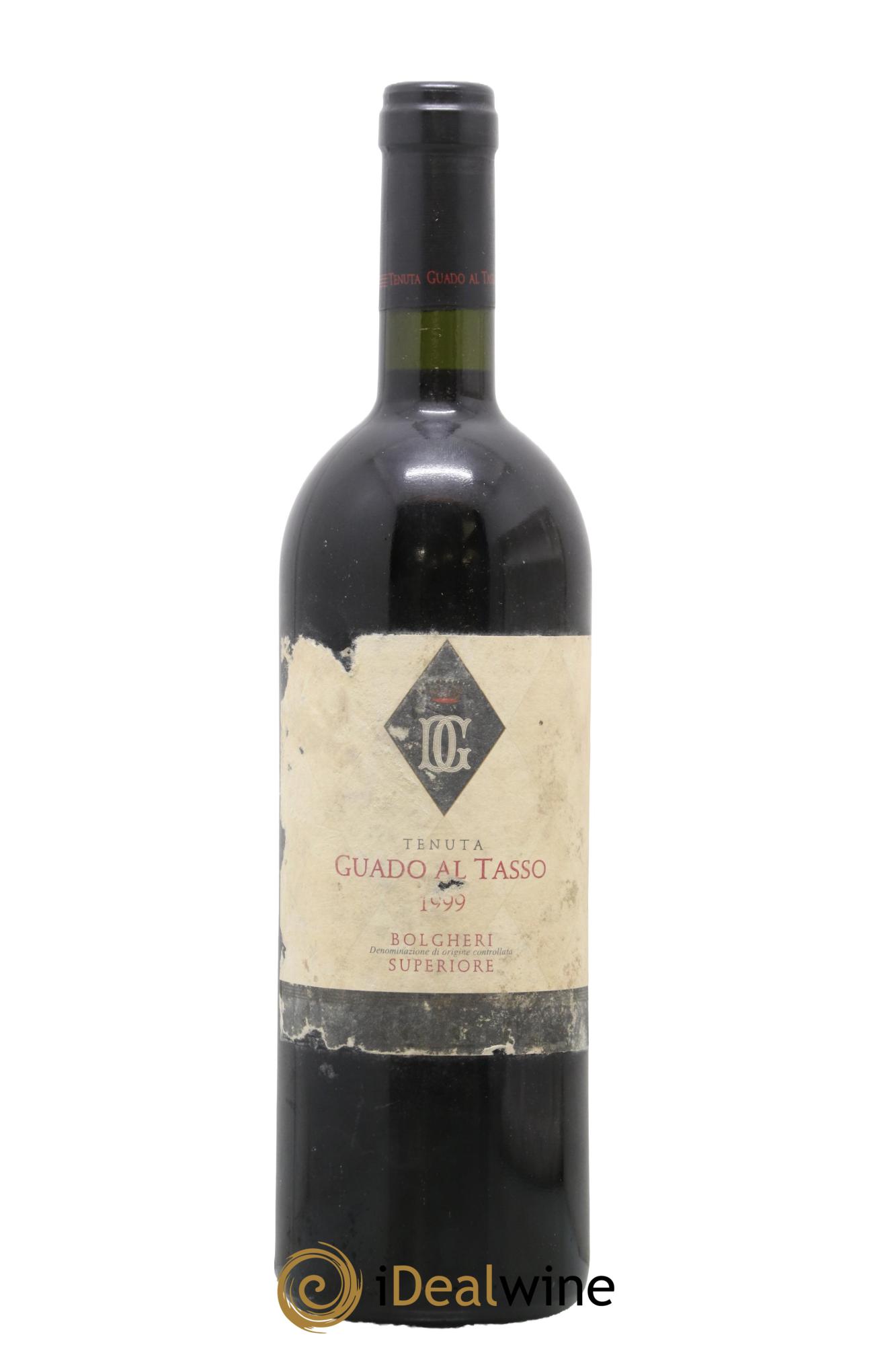 Bolgheri Superiore DOC Guado al Tasso Tenuta Guado al Tasso - Marchesi Antinori 1999 - Lot of 1 bottle - 0
