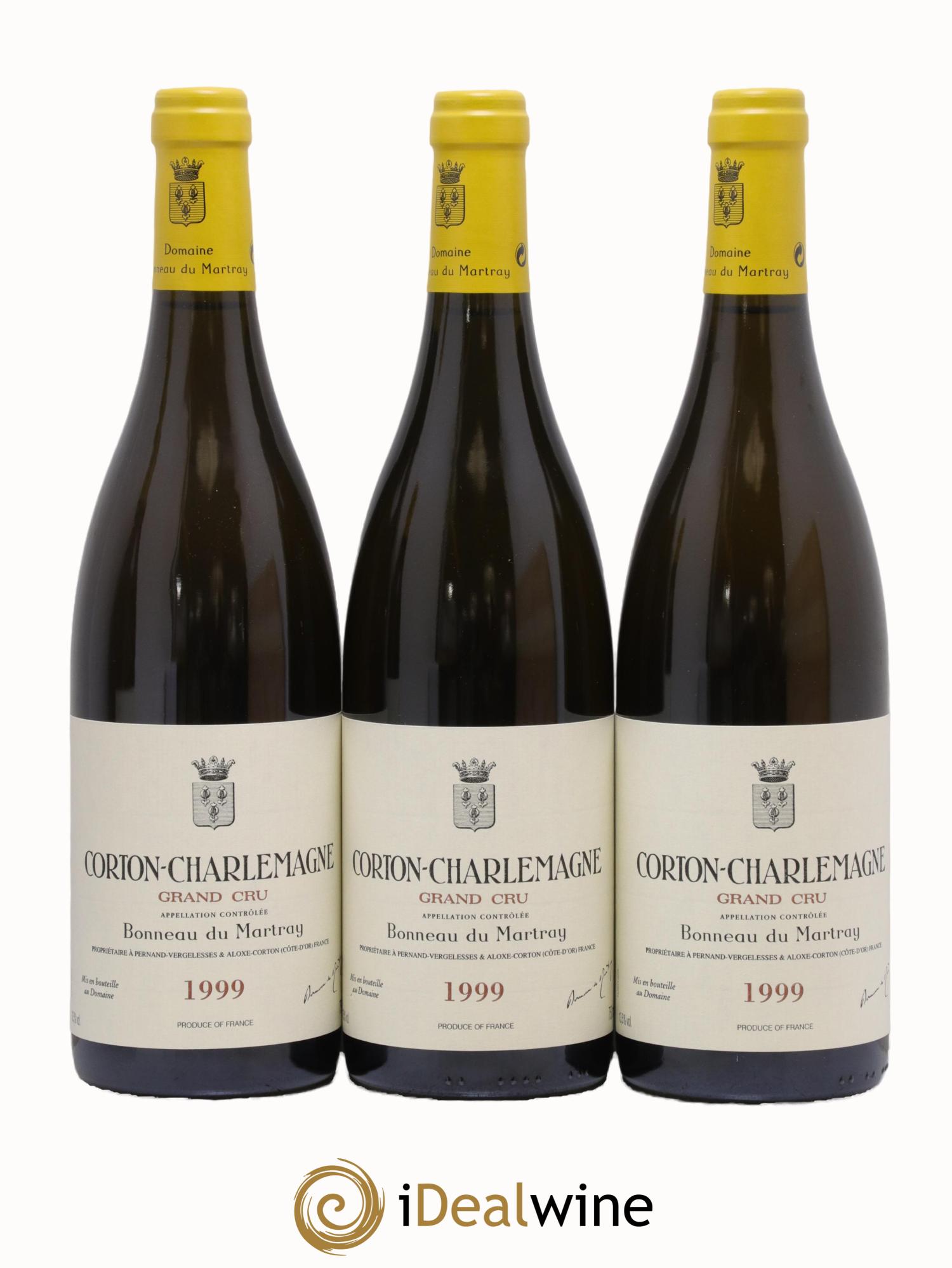 Corton-Charlemagne Grand Cru Bonneau du Martray (Domaine) 1999 - Lot de 6 bouteilles - 1