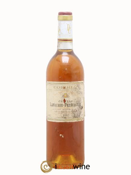Château Lafaurie-Peyraguey 1er Grand Cru Classé 1992 - Lot of 1 bottle - 0