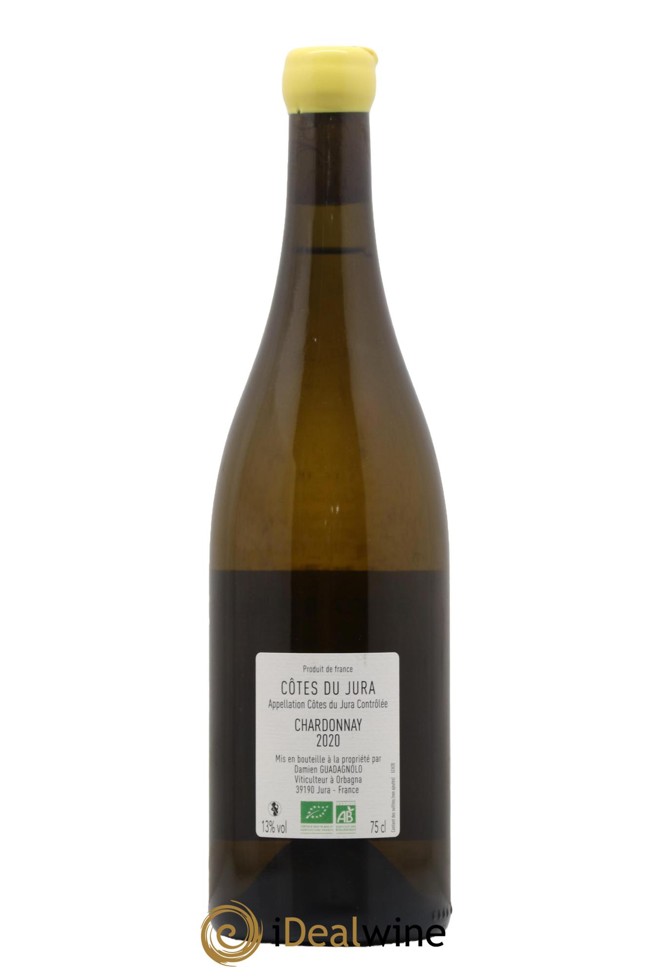 Côtes du Jura Le Carre Damien Guadagnolo 2020 - Lot de 1 bouteille - 1