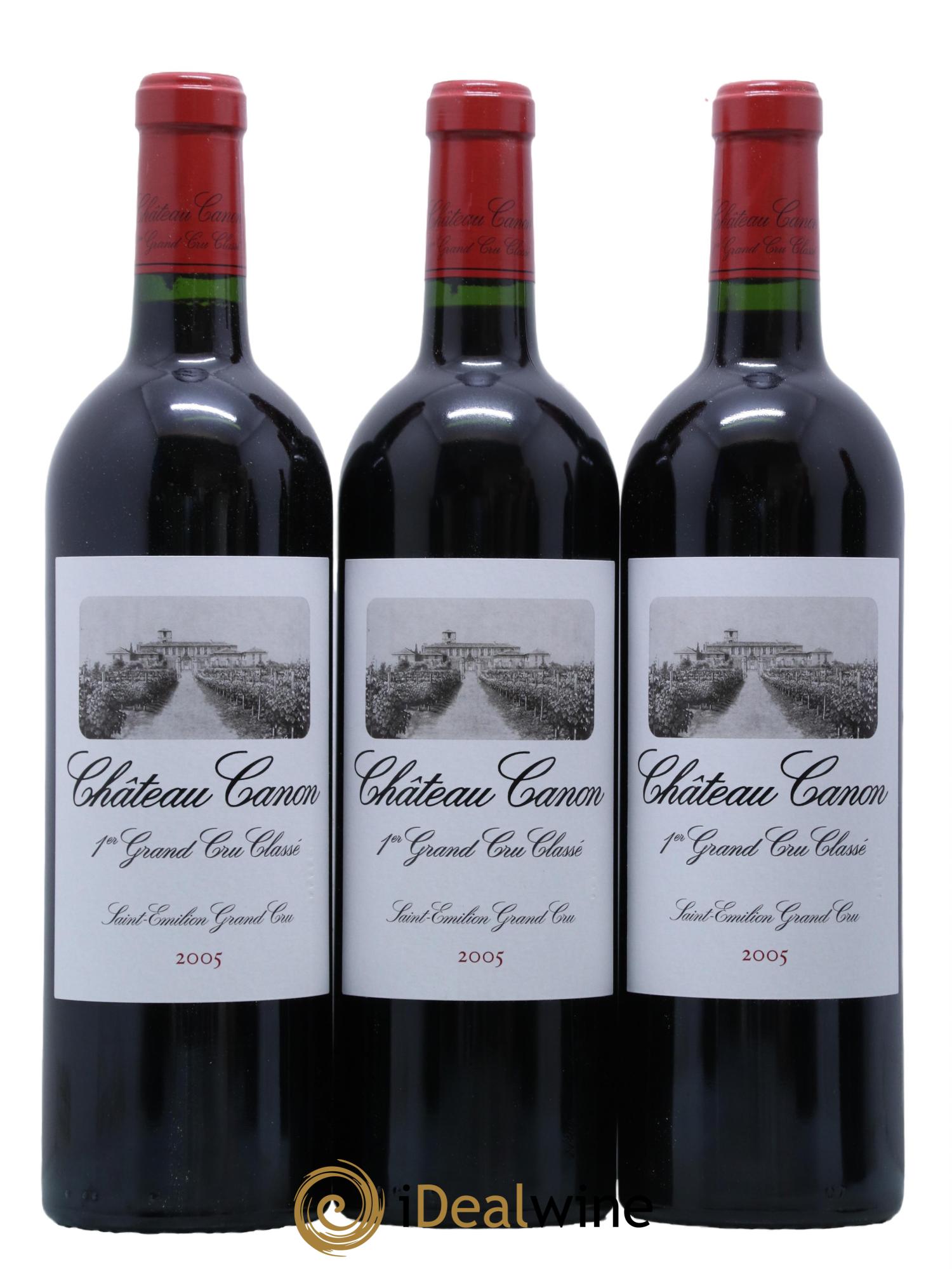 Château Canon 1er Grand Cru Classé B 2005 - Lot de 6 bouteilles - 2