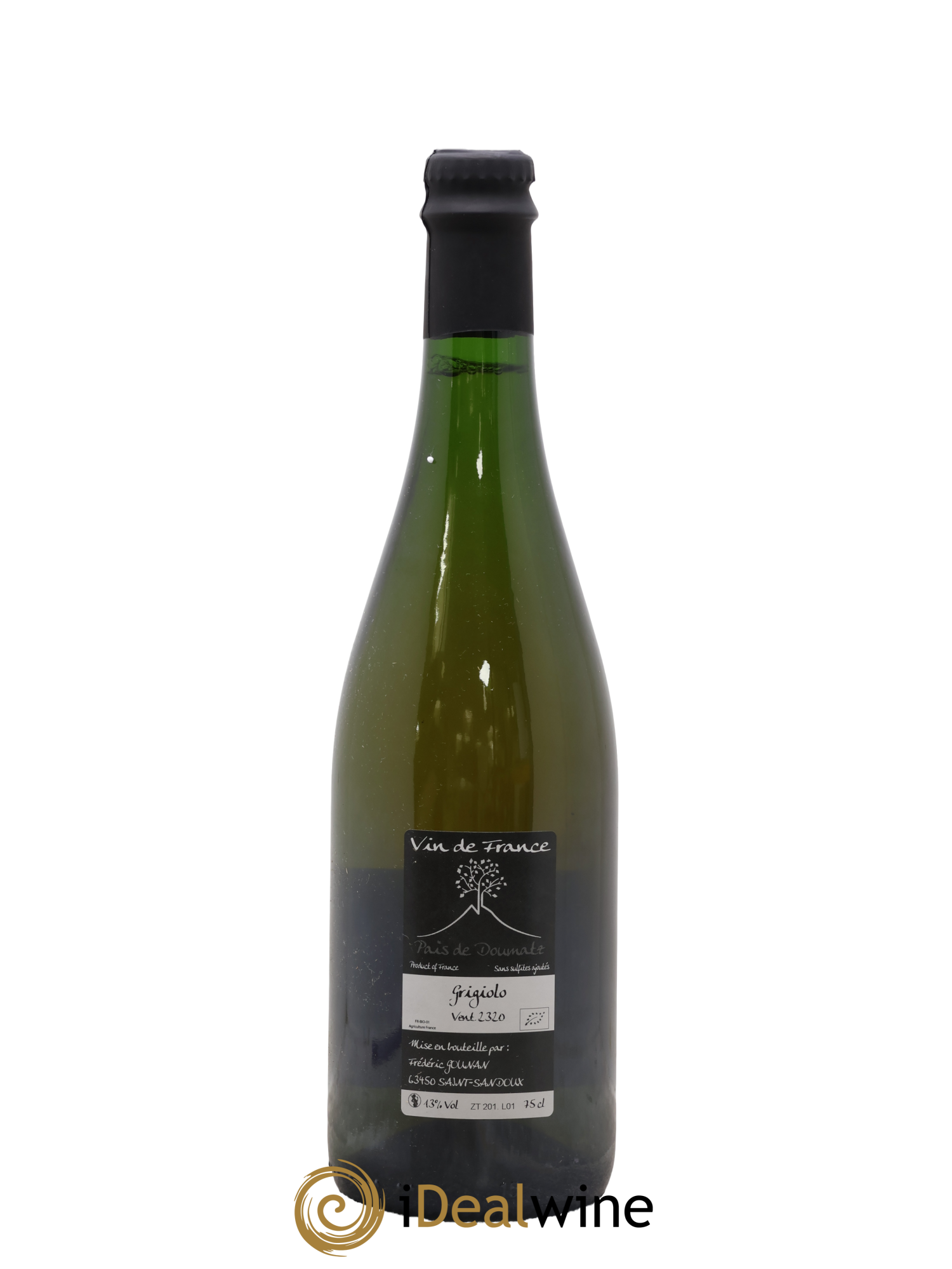 Vin de France Grigiolo Vignoble de l'Arbre Blanc 2020 - Lot de 1 bouteille - 1