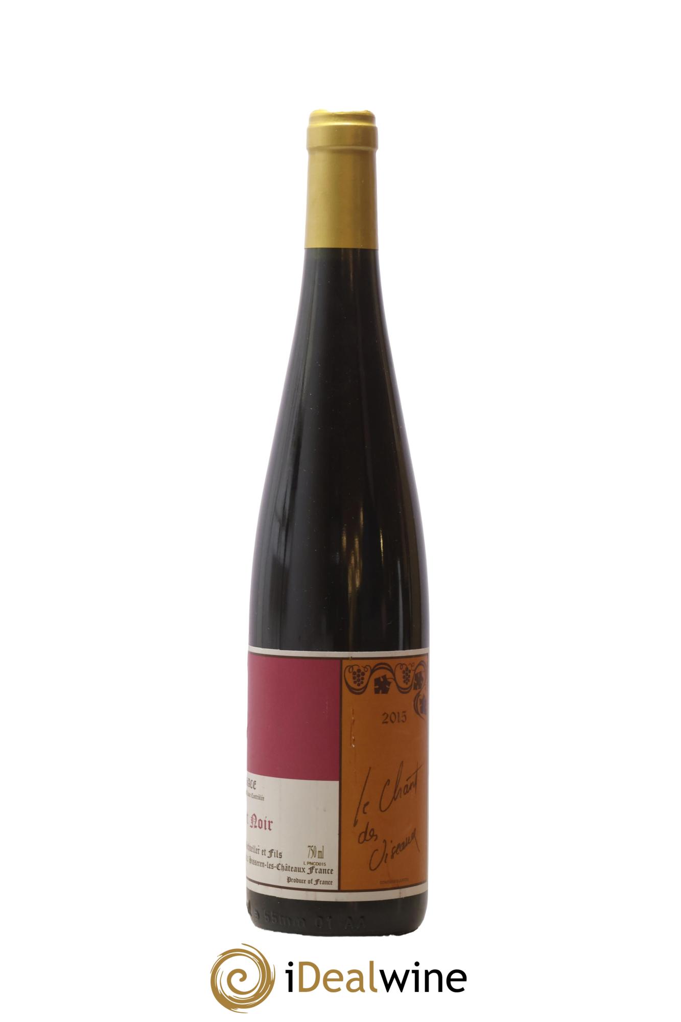 Alsace Pinot noir Le Chant des Oiseaux Gérard Schueller (Domaine)  2015 - Lot de 1 bouteille - 1