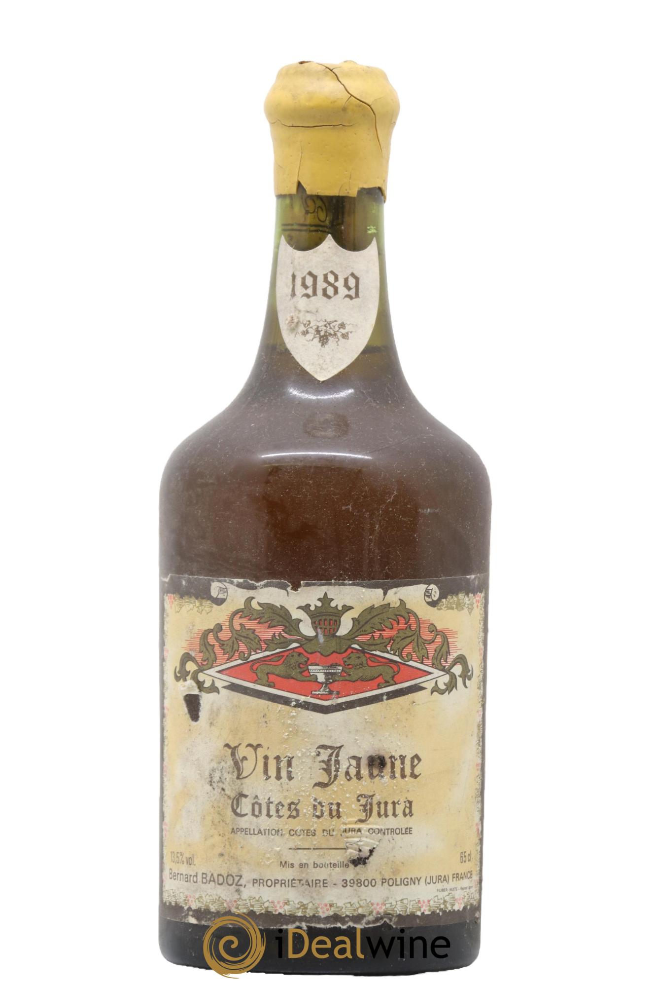 Côtes du Jura Vin Jaune Bernard Badoz 1989 - Lot de 1 clavelin - 0