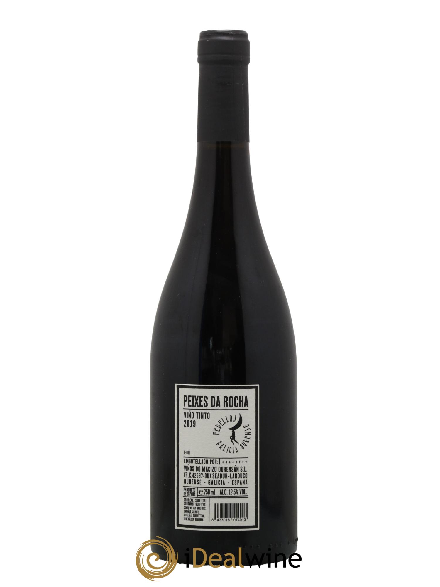 Espagne Galicia Peixes da Rocha Bodegas Peixes 2019 - Lot de 1 bouteille - 1