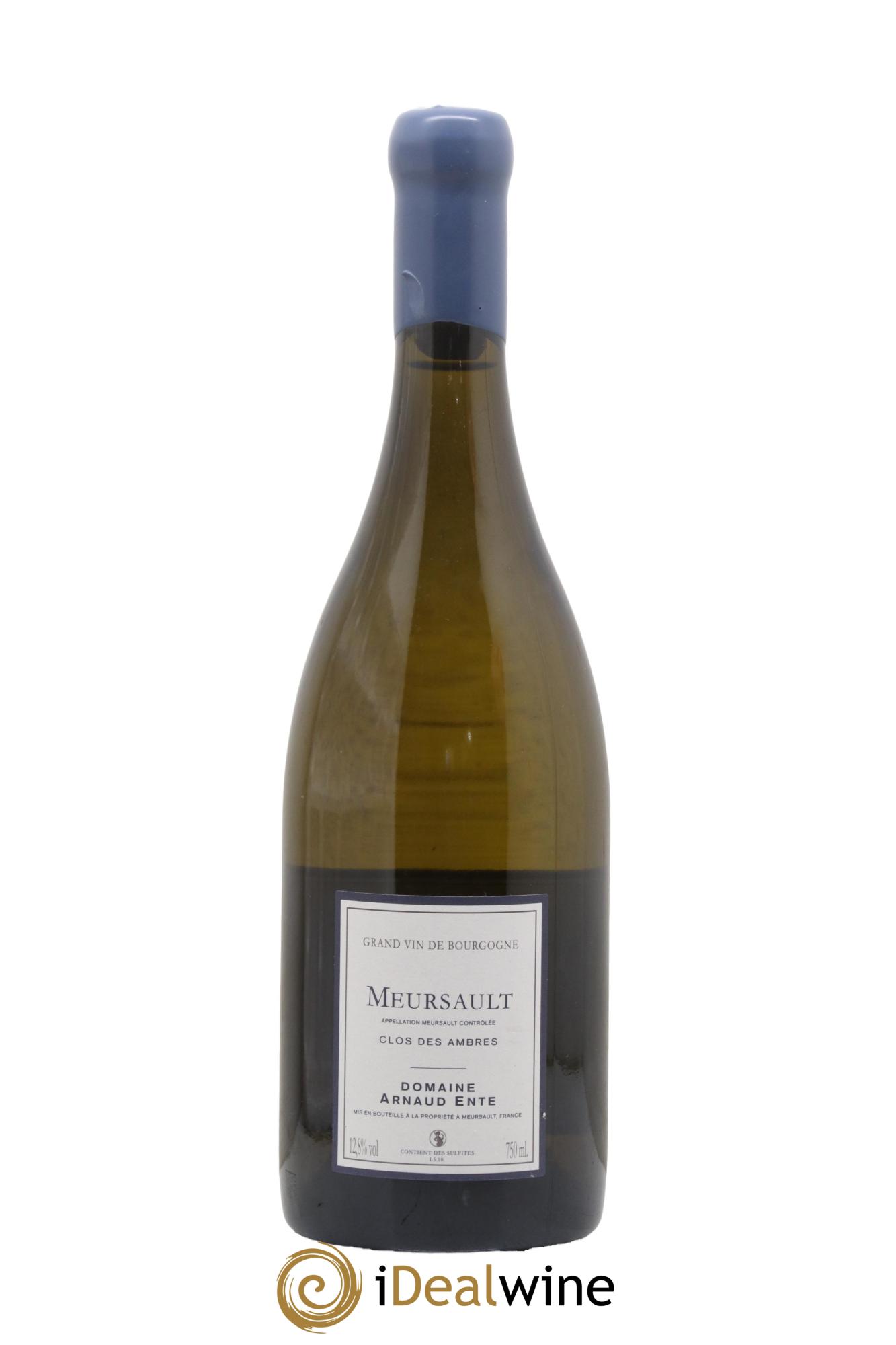 Meursault Clos des Ambres Arnaud Ente 2010 - Lot of 1 bottle - 1