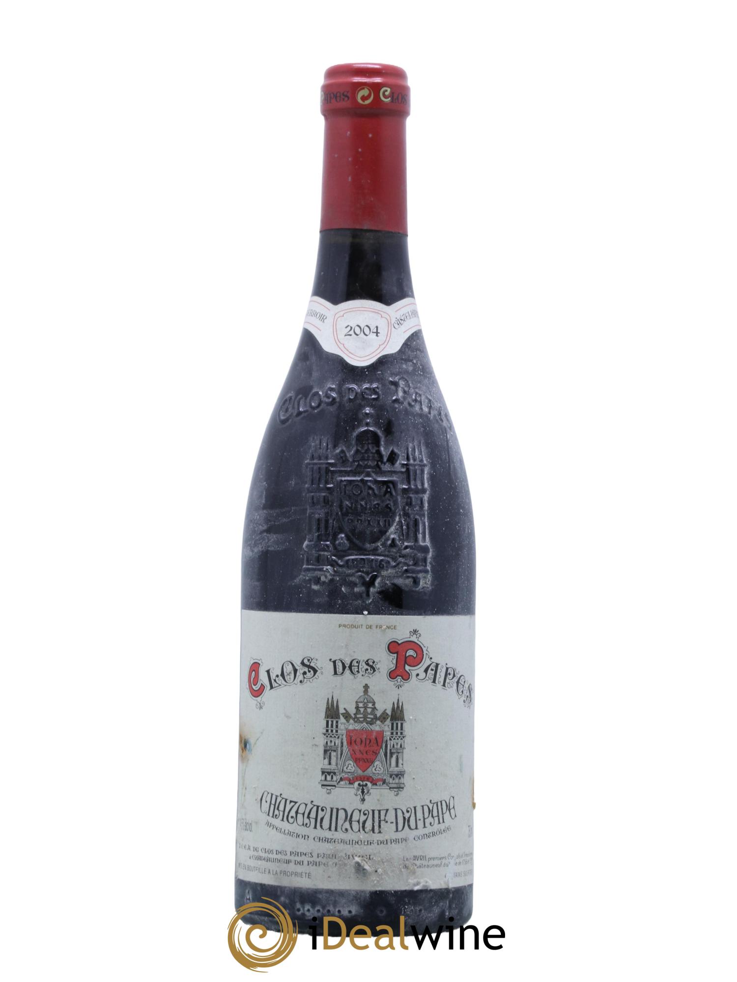 Châteauneuf-du-Pape Clos des Papes - Paul Avril 2004 - Lot de 1 bouteille - 0
