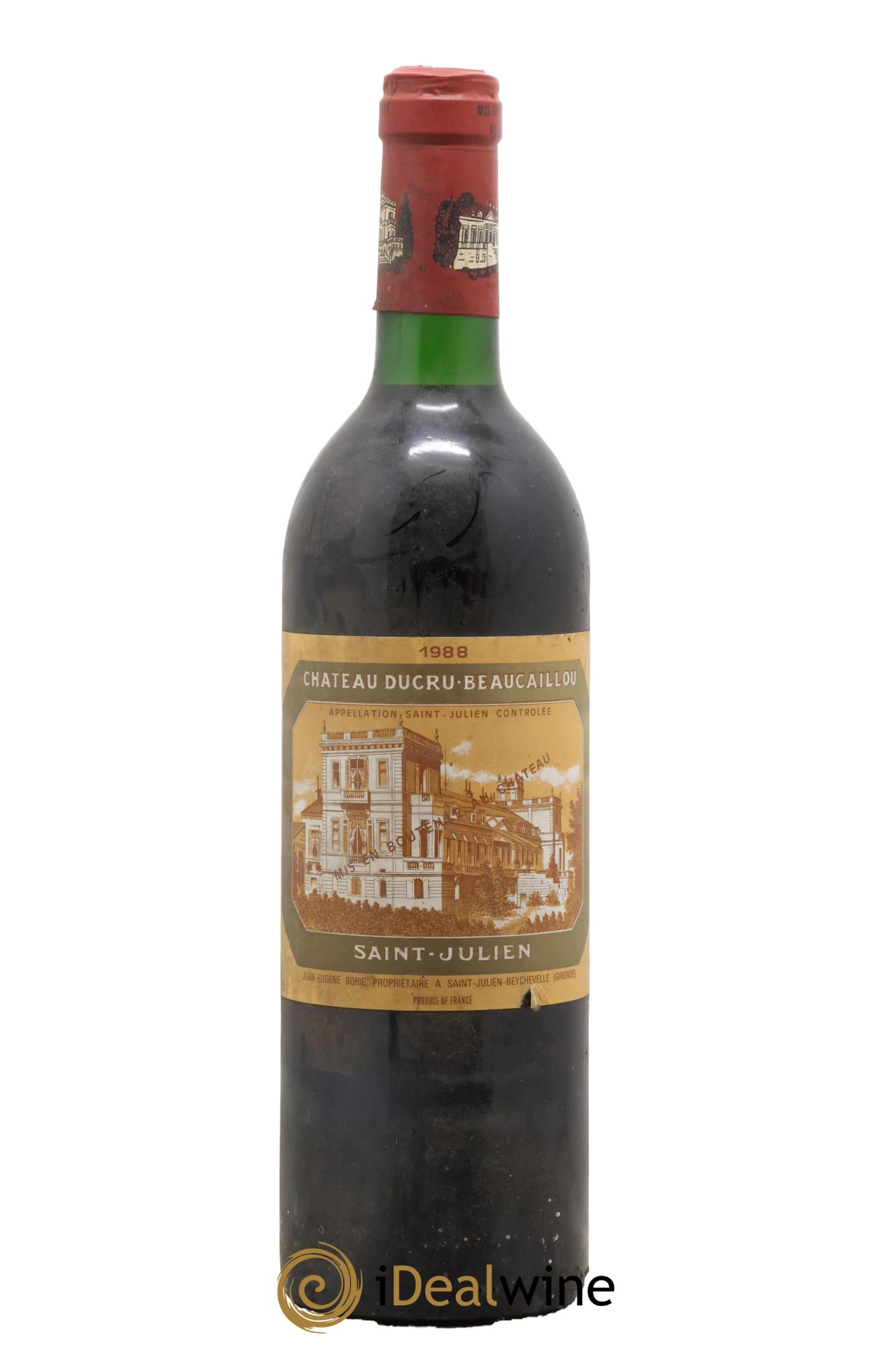 Château Ducru Beaucaillou 2ème Grand Cru Classé 1988 - Lot de 1 bouteille - 0