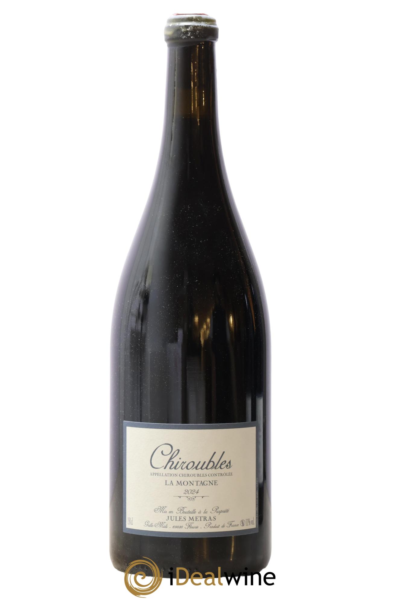 Chiroubles La Montagne Jules Métras (Domaine) 2024 - Lot de 1 magnum - 0