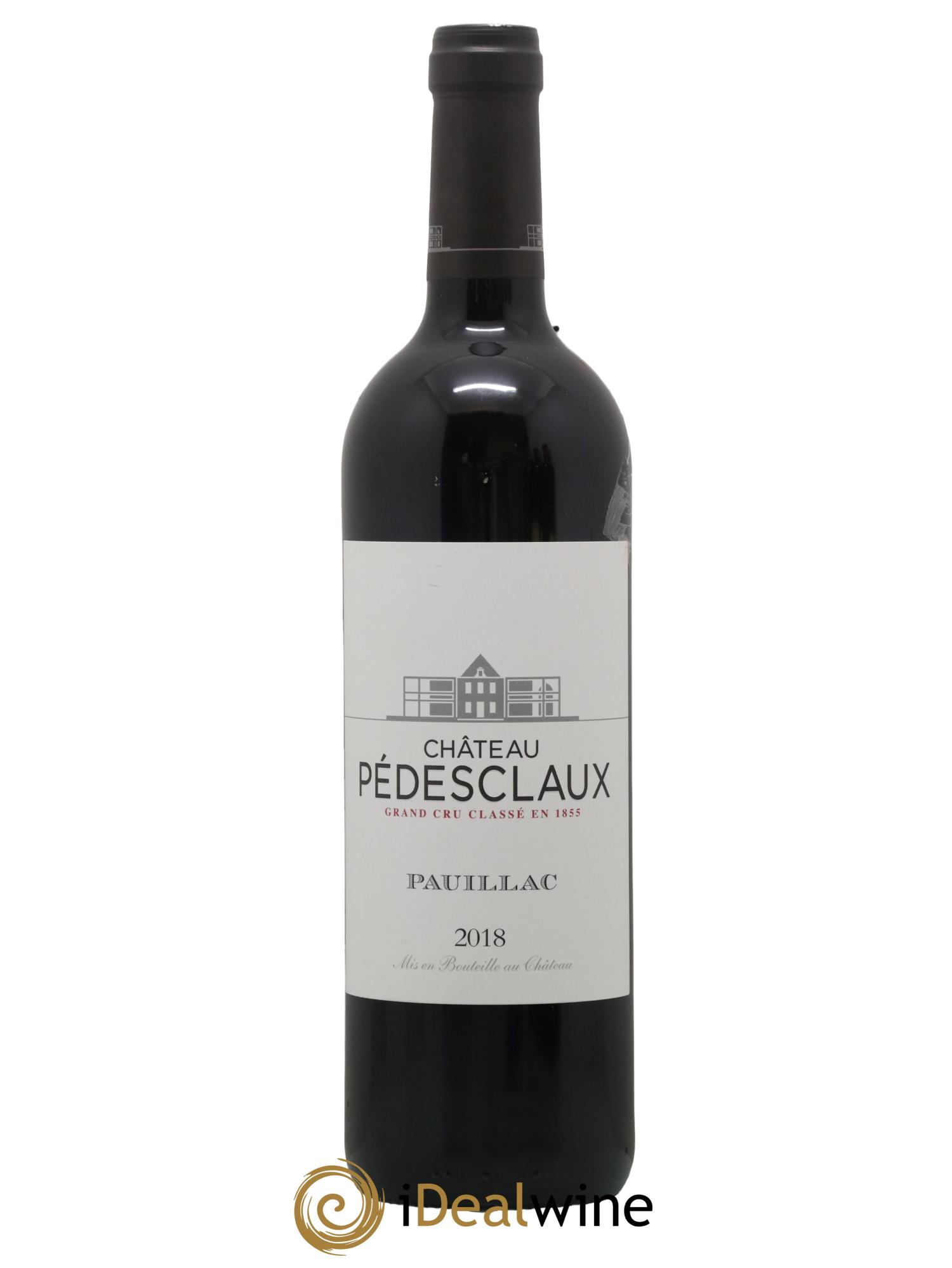 Château Pedesclaux 5ème Grand Cru Classé 2018 - Lot de 1 bouteille - 0