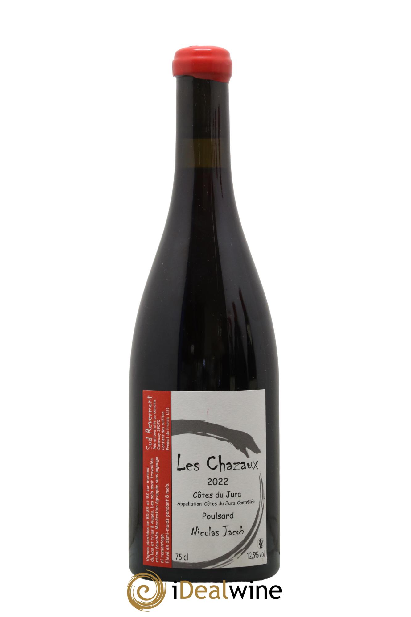 Côtes du Jura Poulsard Les Chazaux Nicolas Jacob 2022 - Lot de 1 bouteille - 0