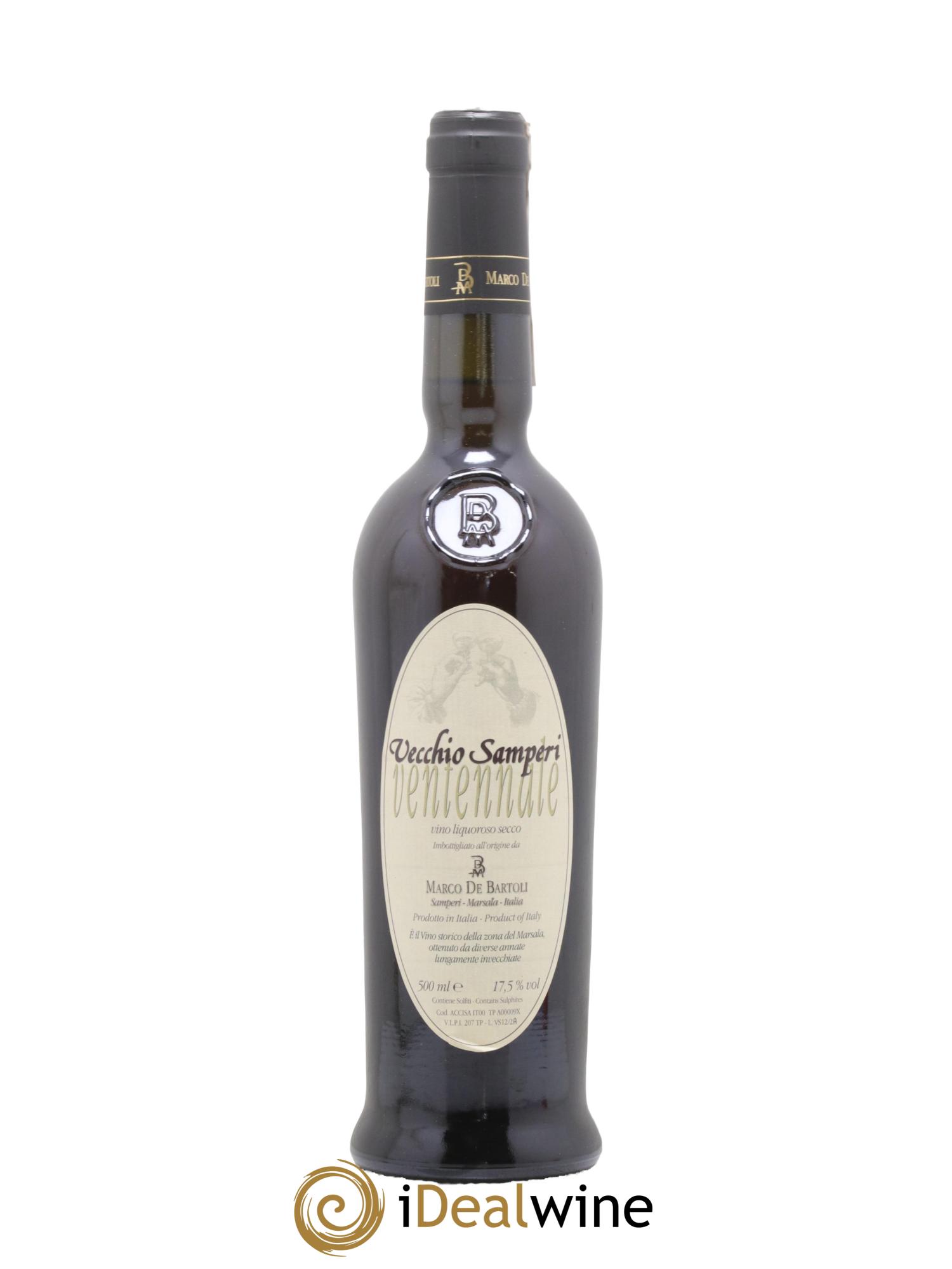 Italie Vecchio Samperi Ventennale Marco de Bartoli - Lot de 1 format 50cl - 0