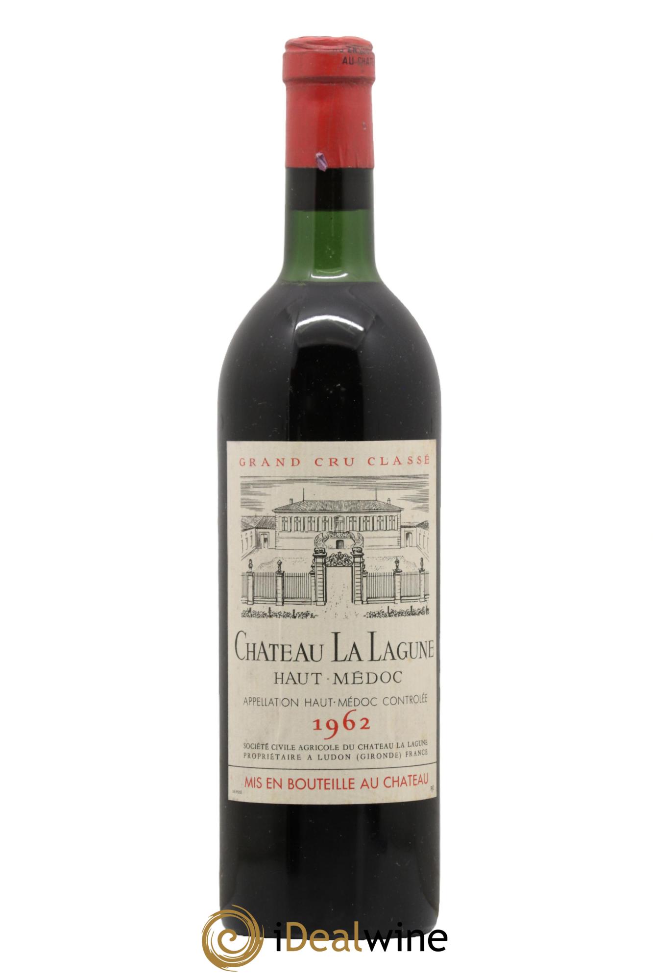 Château la Lagune 3ème Grand Cru Classé 1962 - Lot de 1 bouteille - 0