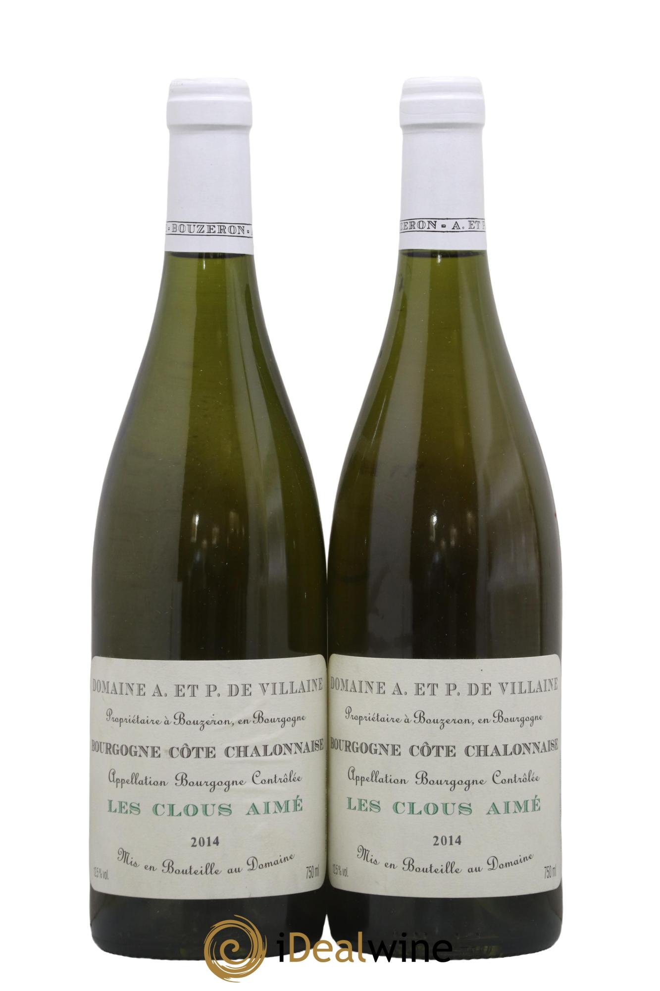 Bourgogne Les Clous Aimé Domaine de Villaine 2014 - Lot de 2 bouteilles - 0