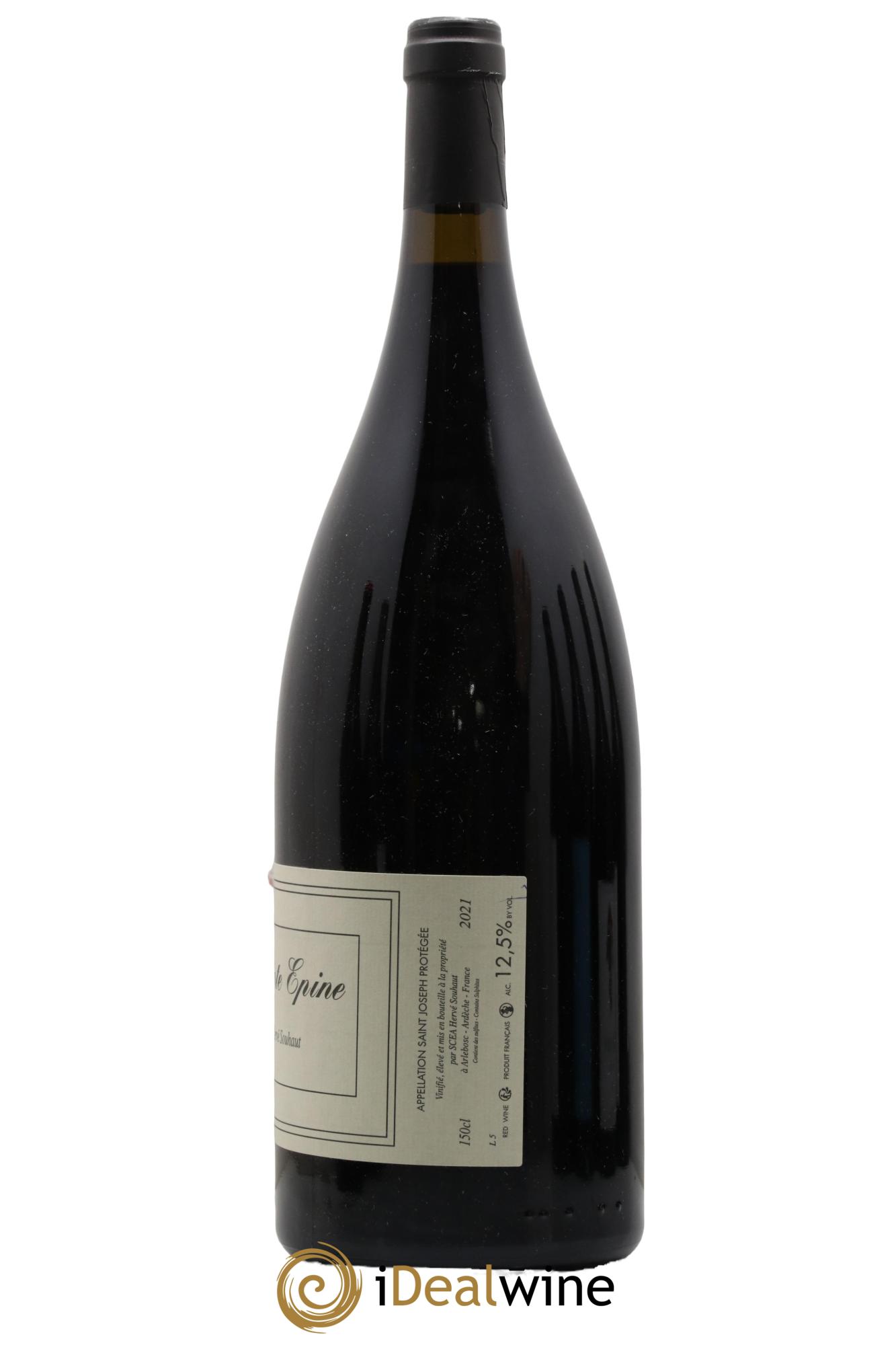 Saint-Joseph Sainte Epine Hervé Souhaut - Domaine Romaneaux-Destezet 2021 - Lot de 1 magnum - 1