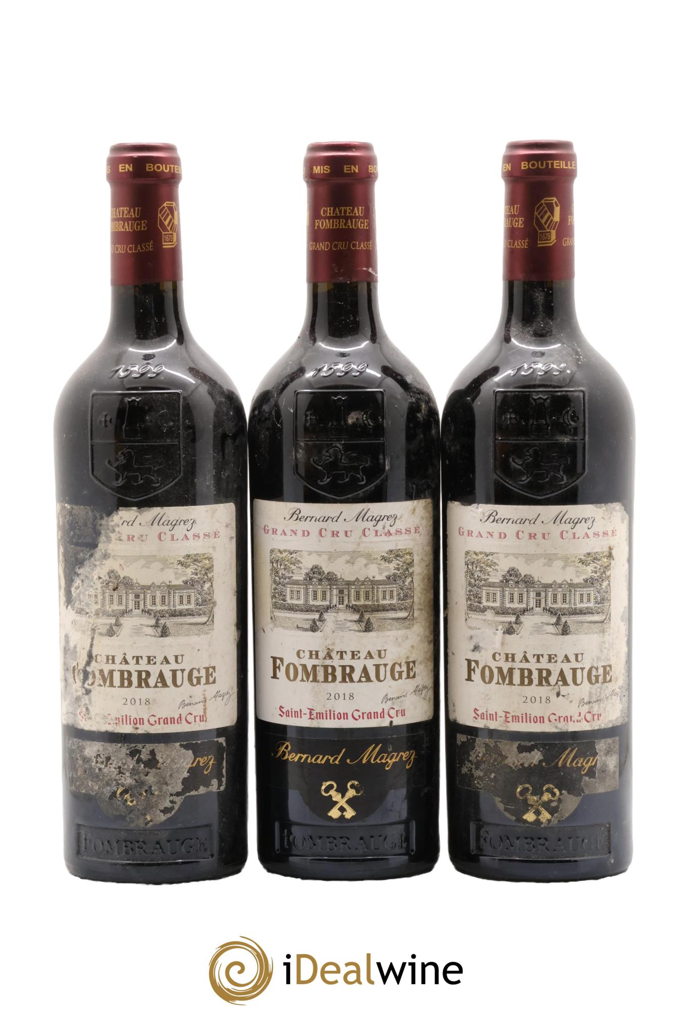 Château Fombrauge Grand Cru Classé 2018 - Lot of 3 bottles - 0