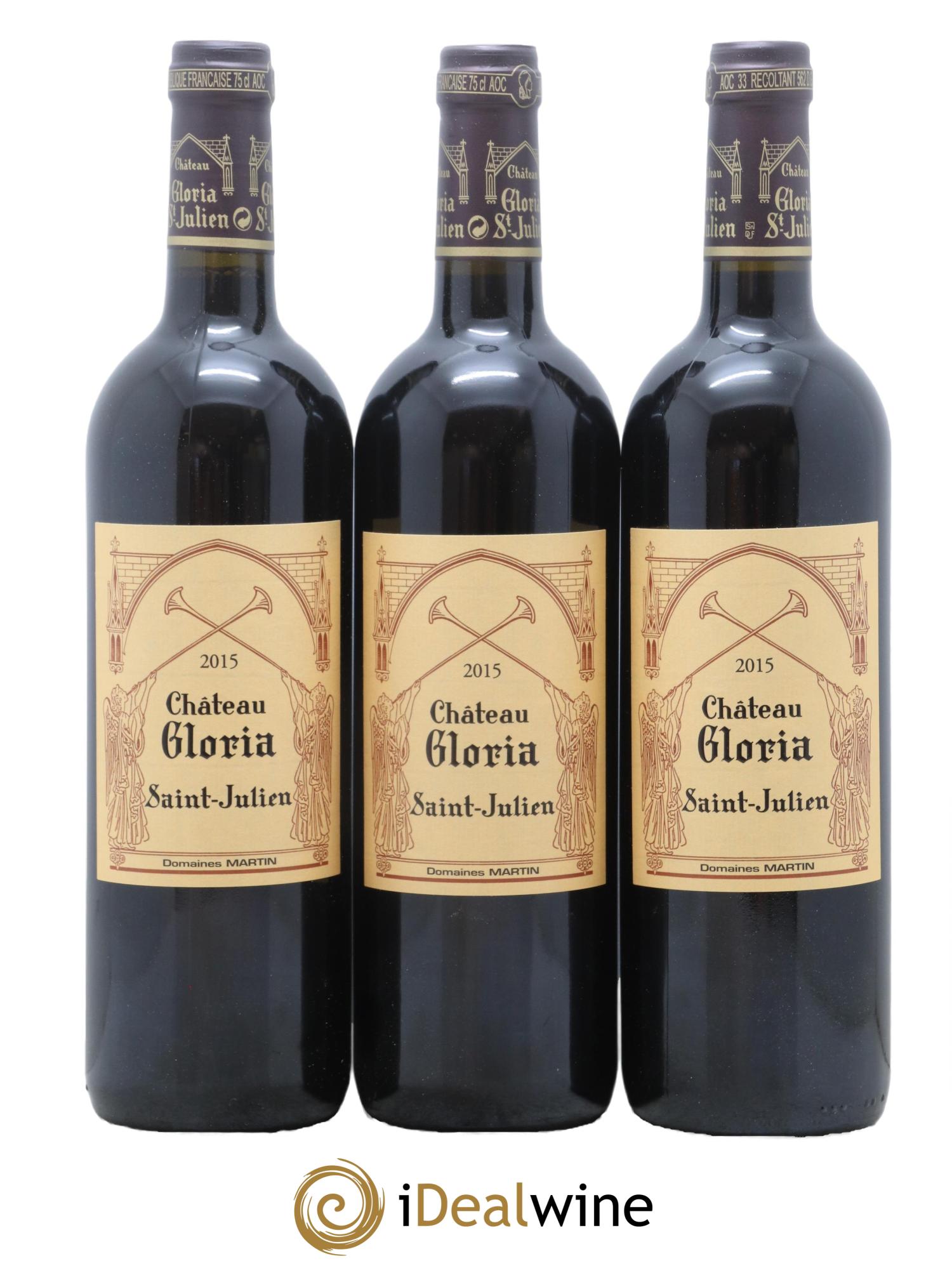 Château Gloria 2015 - Lot de 6 bouteilles - 2