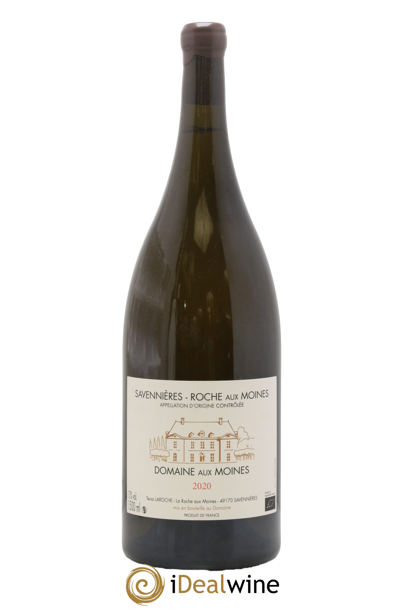 Savennières Roche aux Moines Domaine aux Moines 2020 - Lot de 1 magnum - 0