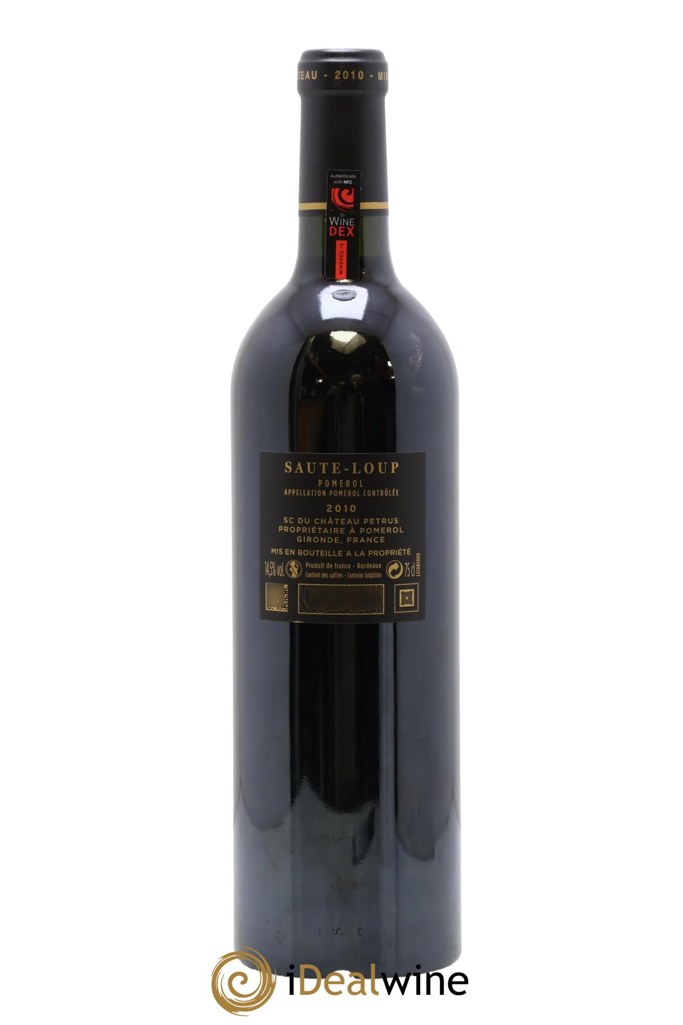 Saute Loup Réserve de la Famille 2010 - Lot de 1 bouteille - 1