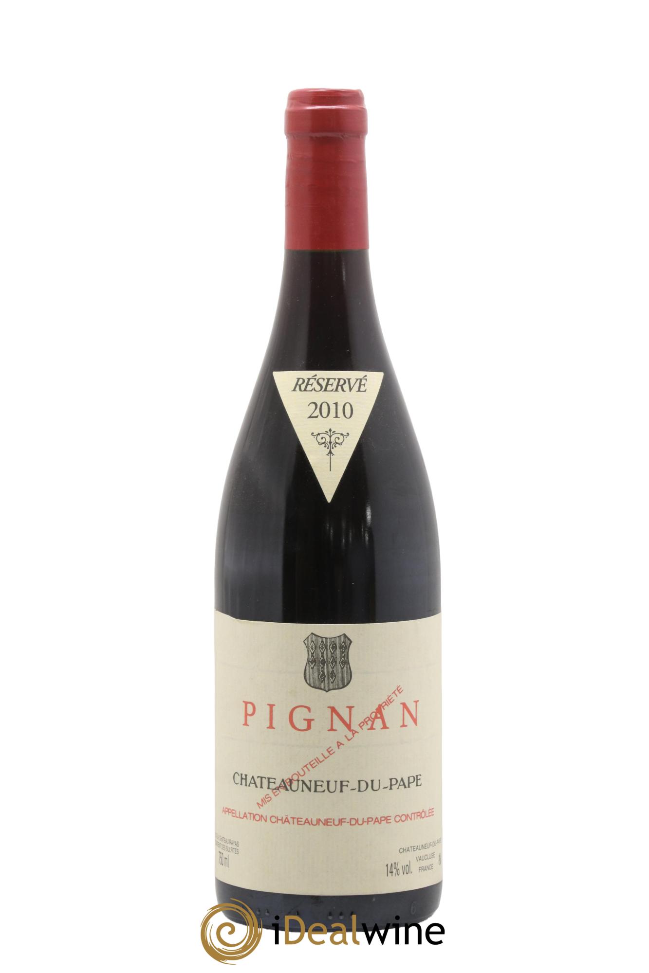Châteauneuf-du-Pape Pignan Emmanuel Reynaud 2010 - Lot of 1 bottle - 0