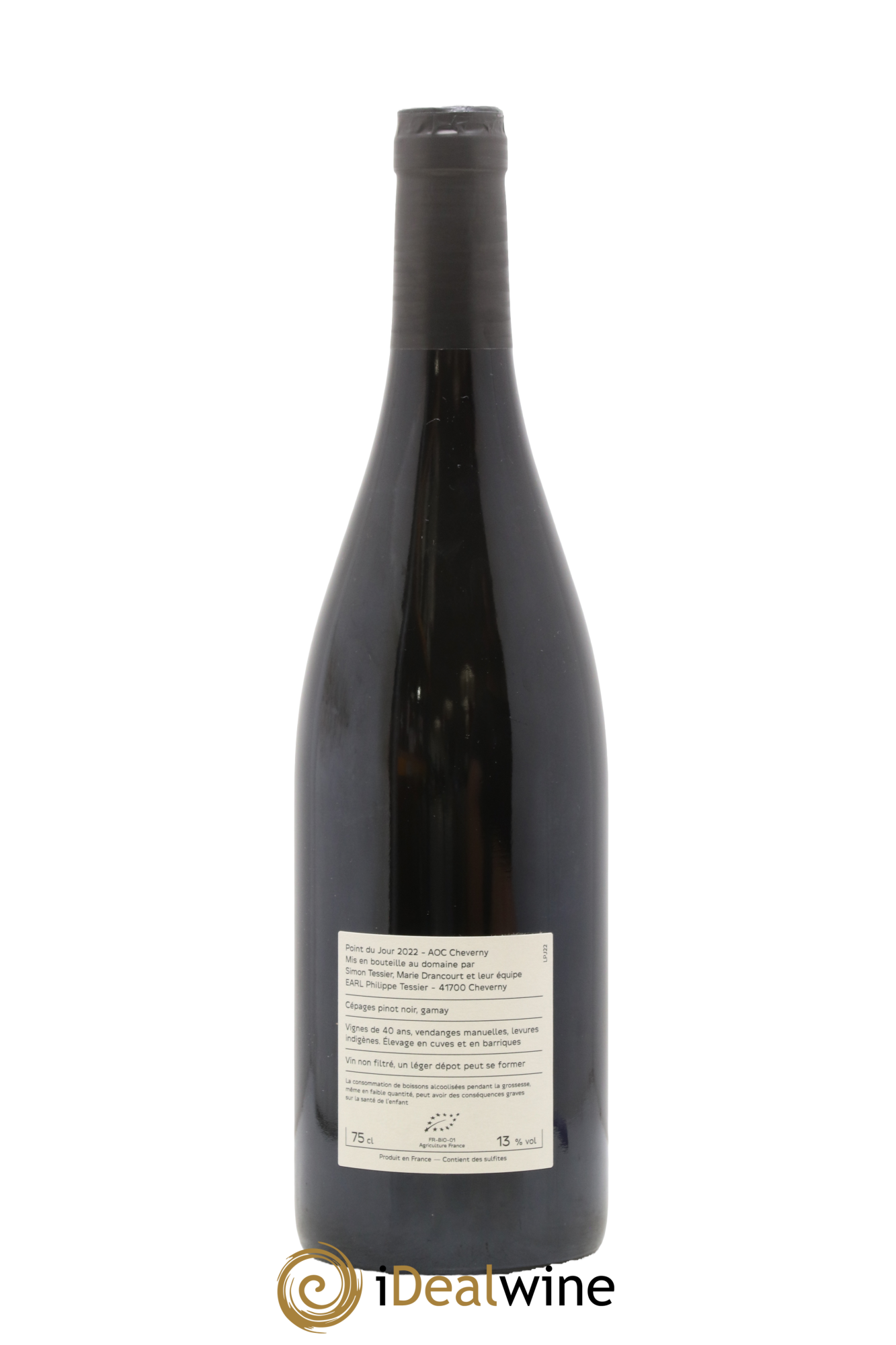Cheverny Point du Jour Philippe Tessier 2022 - Lot de 1 bouteille - 1