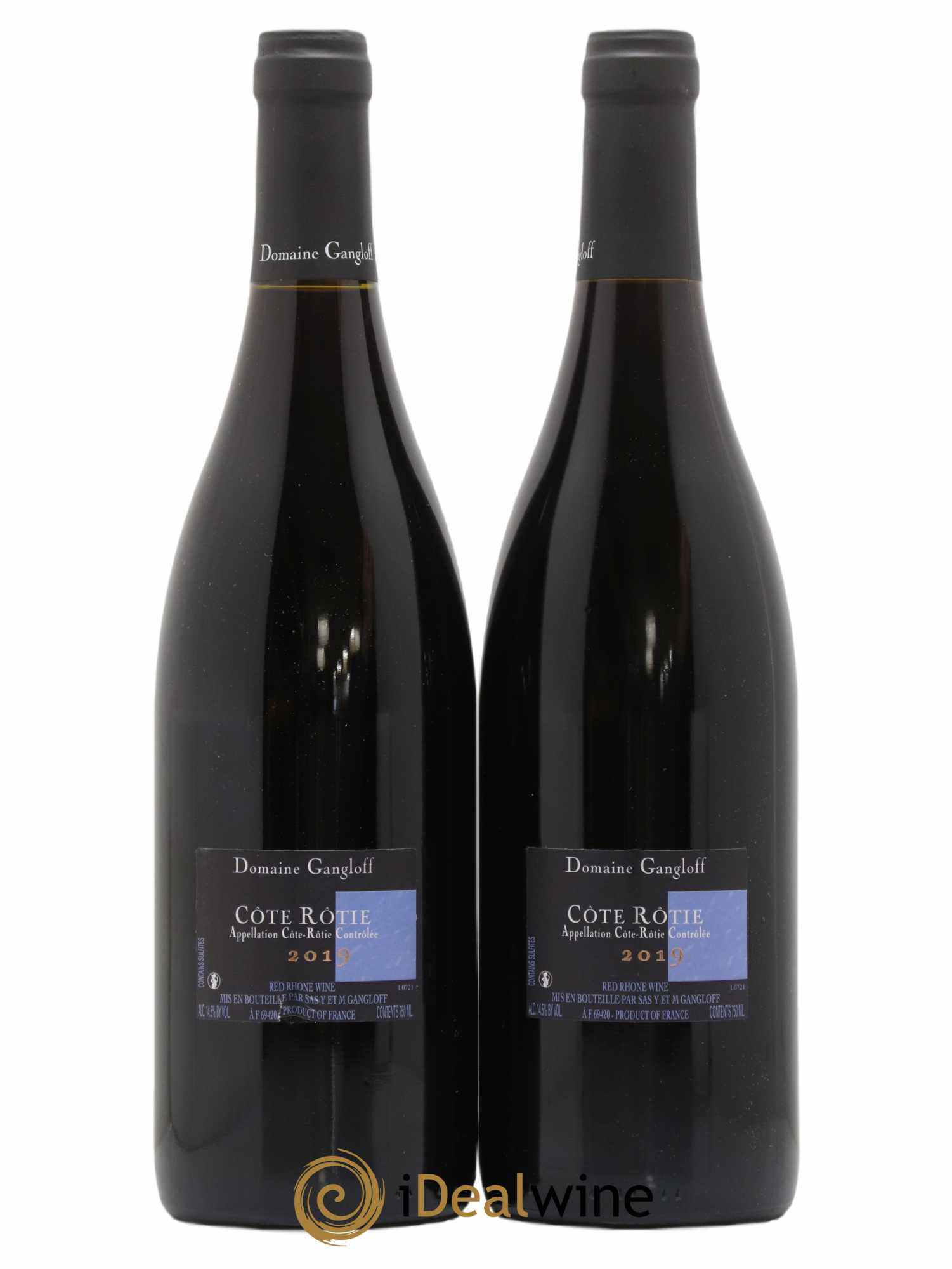 Côte-Rôtie La Barbarine Gangloff (Domaine) 2019 - Lot de 2 bouteilles - 1