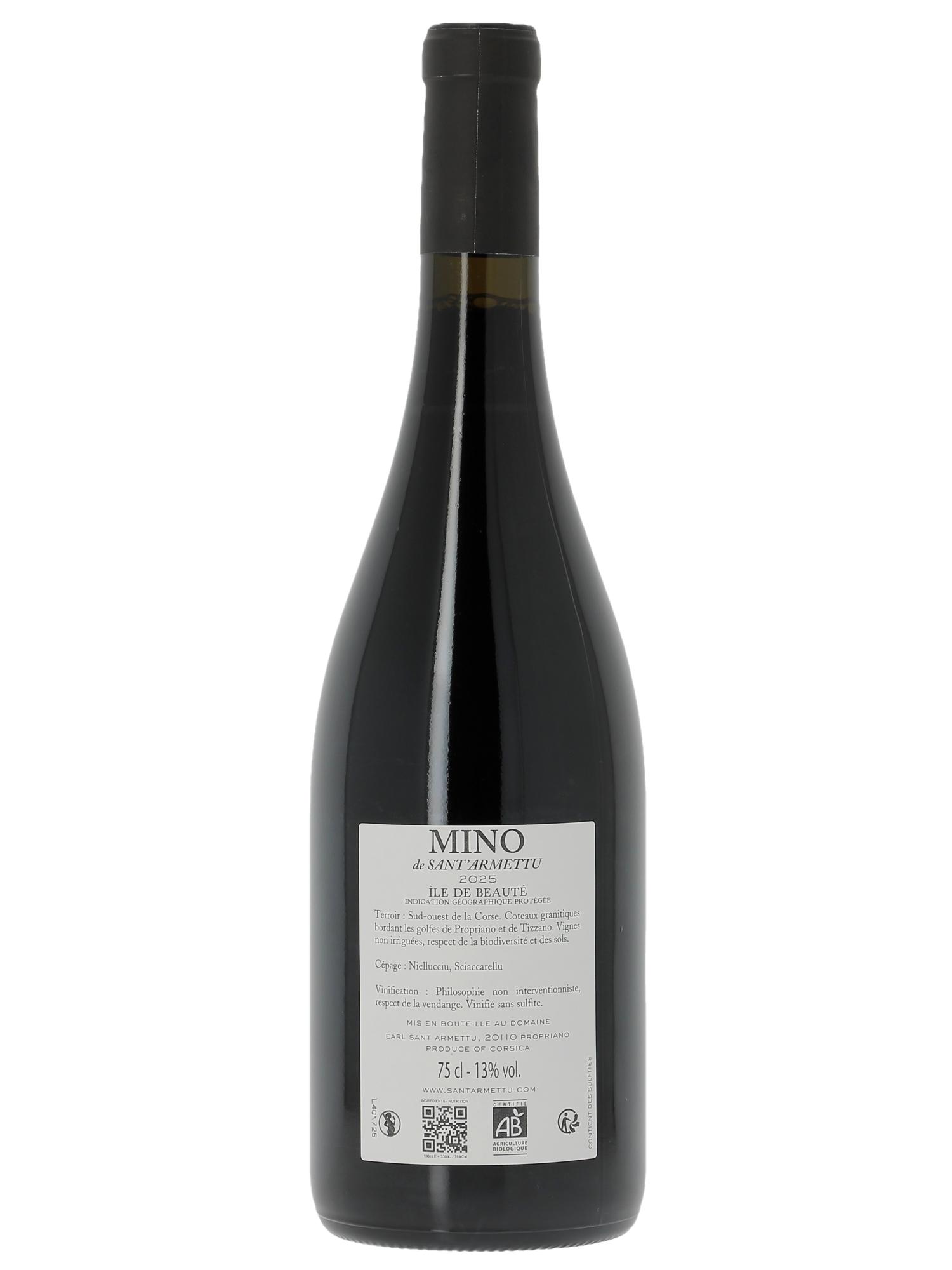 Ile de Beauté Minò Sant Armettu (Domaine) 2025 - Lot of 1 bottle - 1