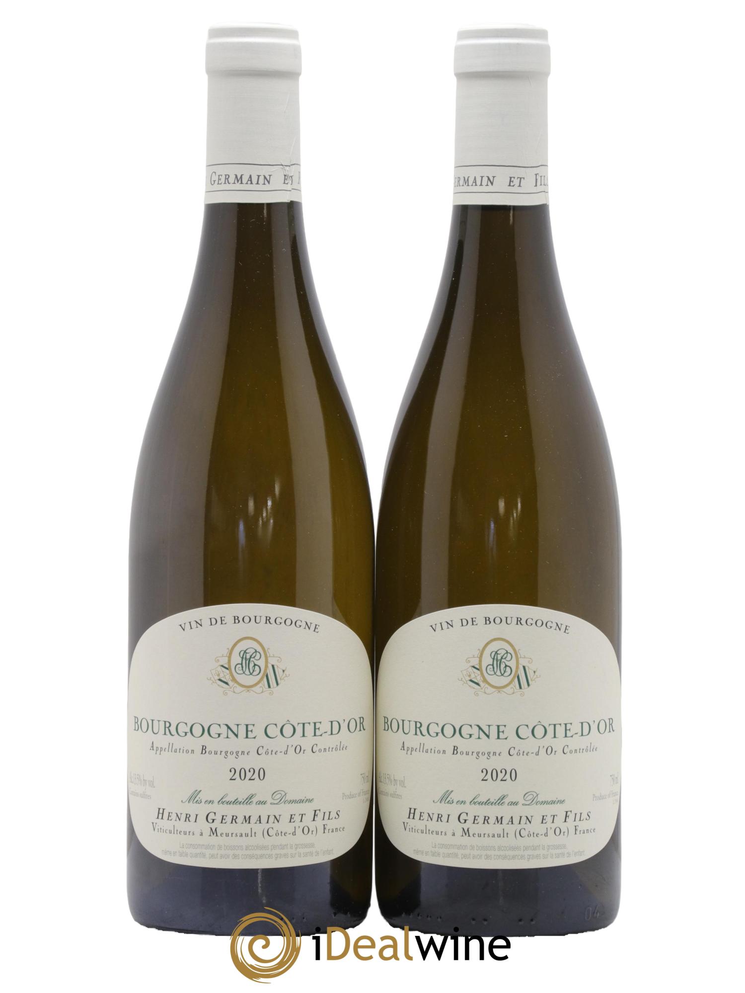 Bourgogne Henri Germain 2020 - Lot de 2 bouteilles - 0