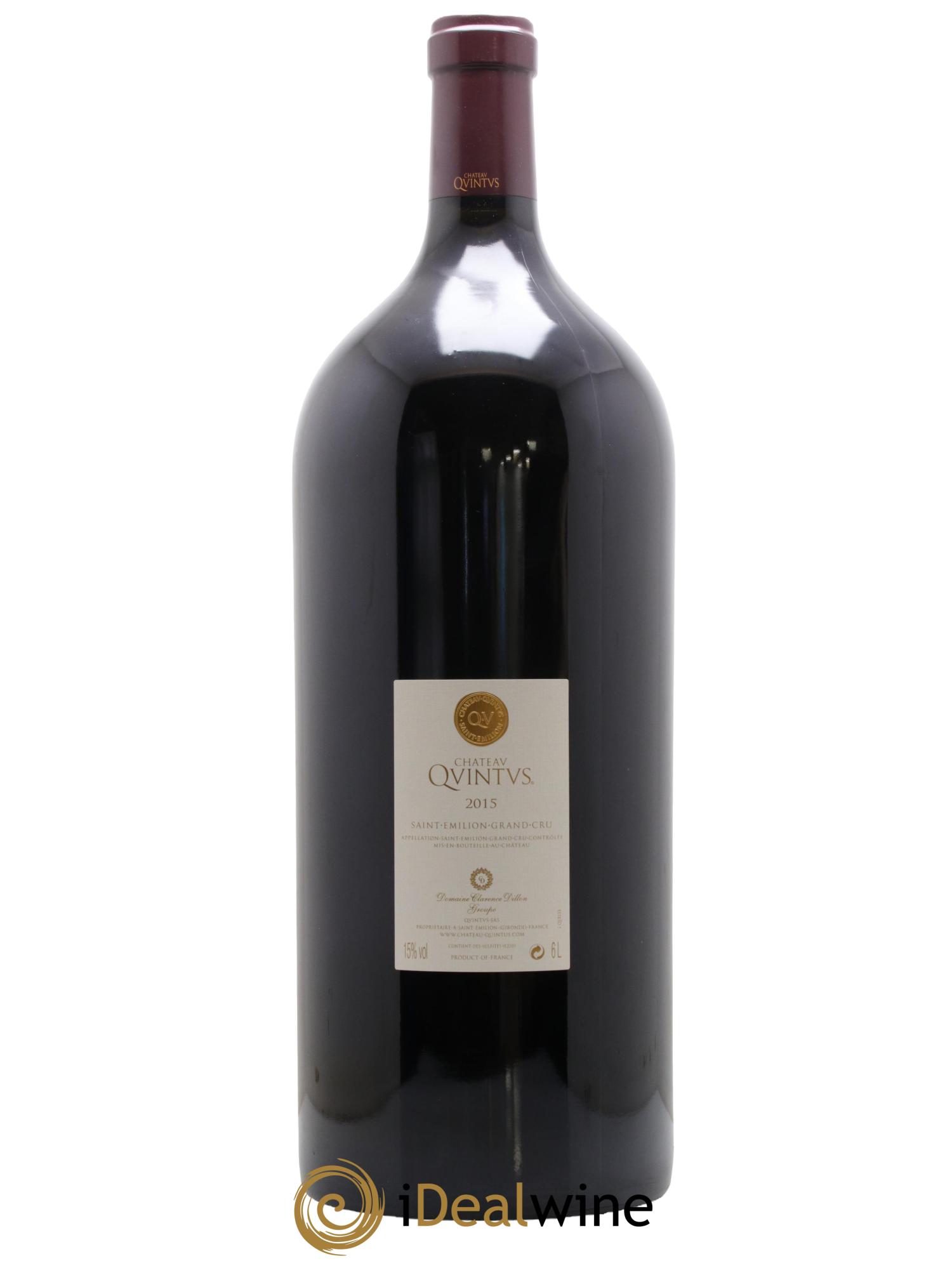 Château Quintus Grand Cru 2015 - Lotto di 1 mathusalem - 1
