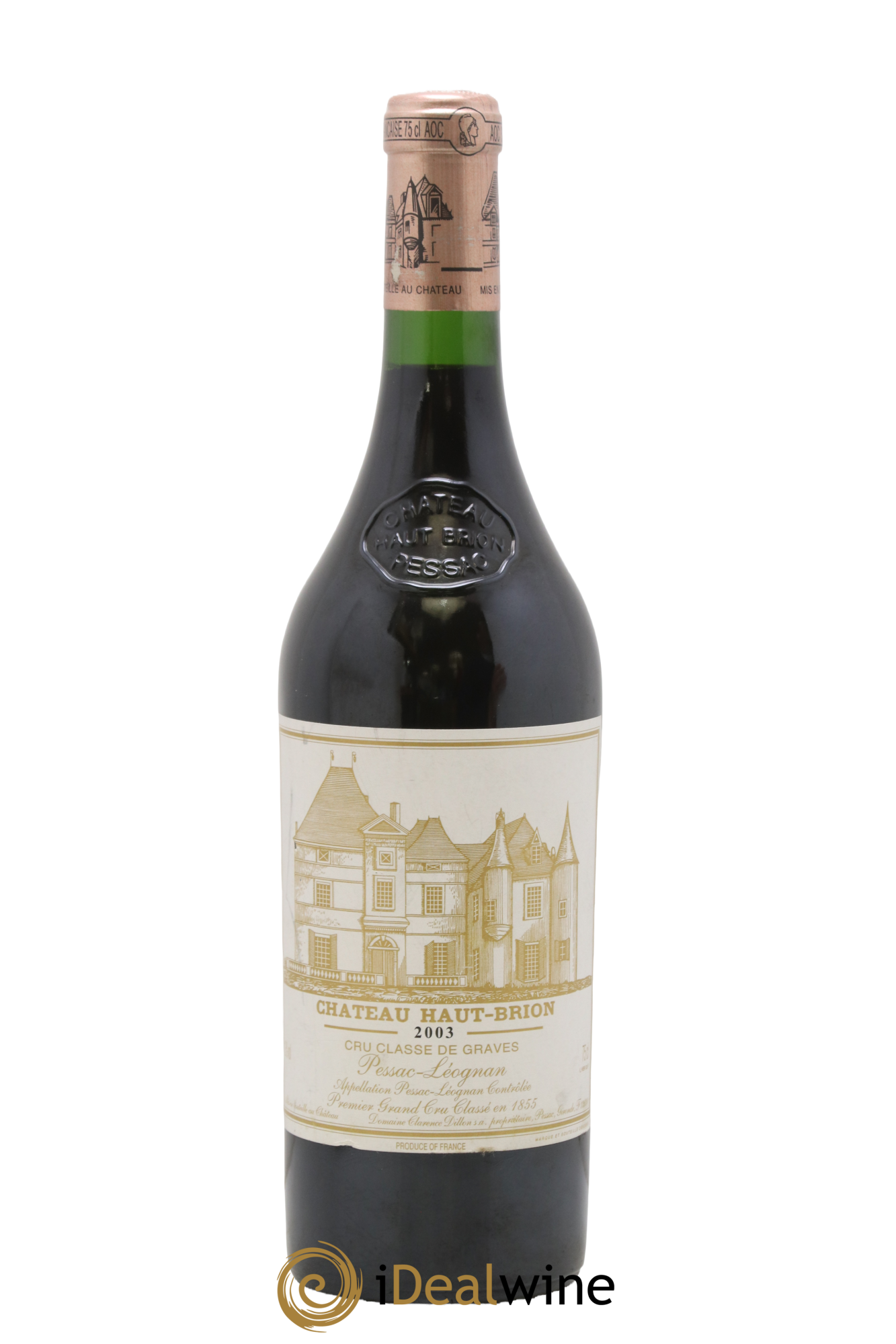 Château Haut Brion 1er Grand Cru Classé 2003 - Lot de 1 bouteille - 0