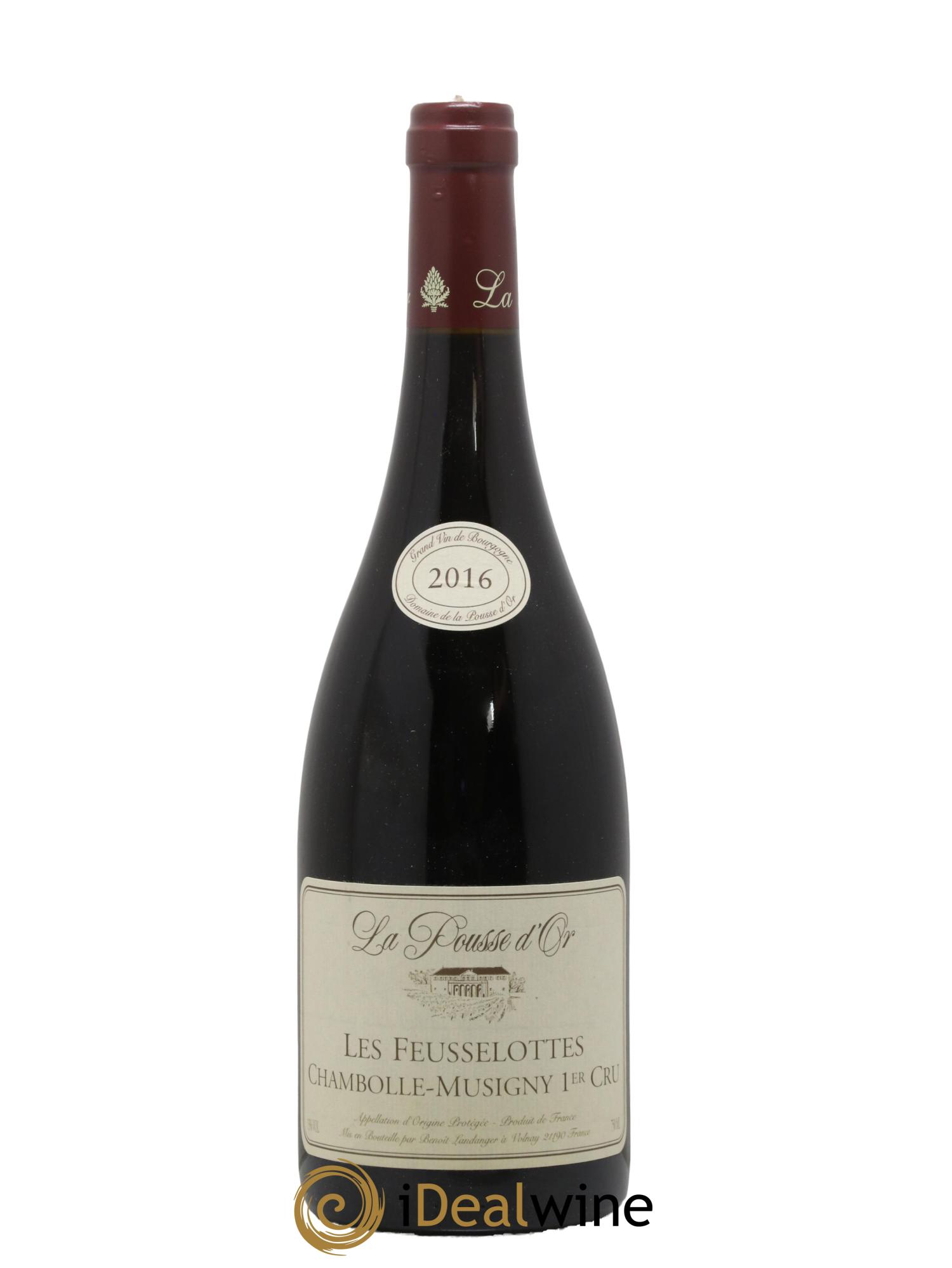 Chambolle-Musigny 1er Cru Les Feusselottes La Pousse d'Or (Domaine de) 2016 - Lot de 1 bouteille - 0