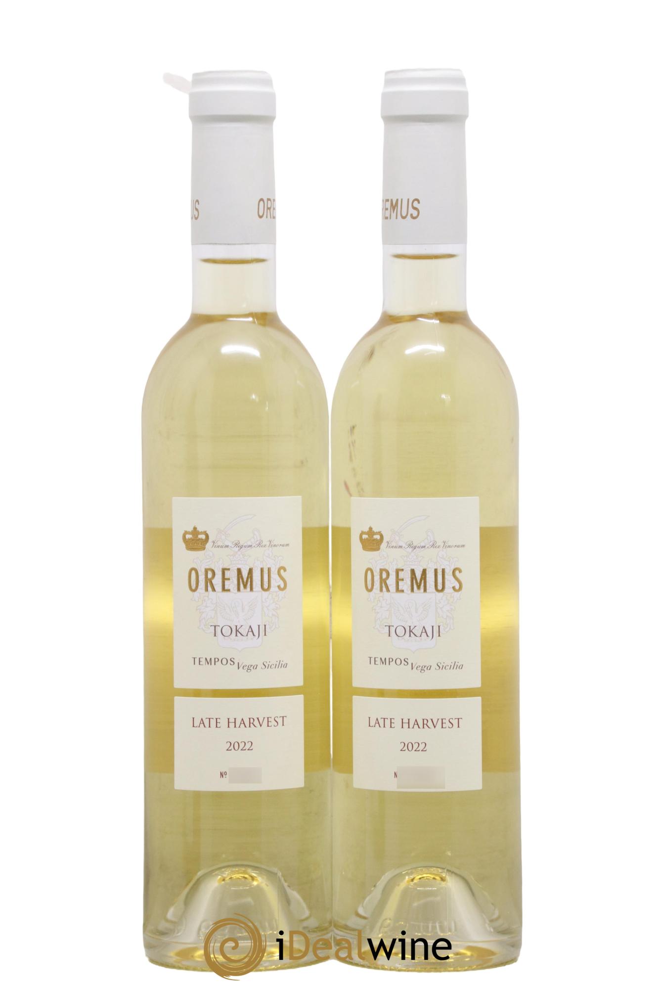 Tokaji Late Harvest Oremus 2022 - Posten von 2 Format 50cls - 0