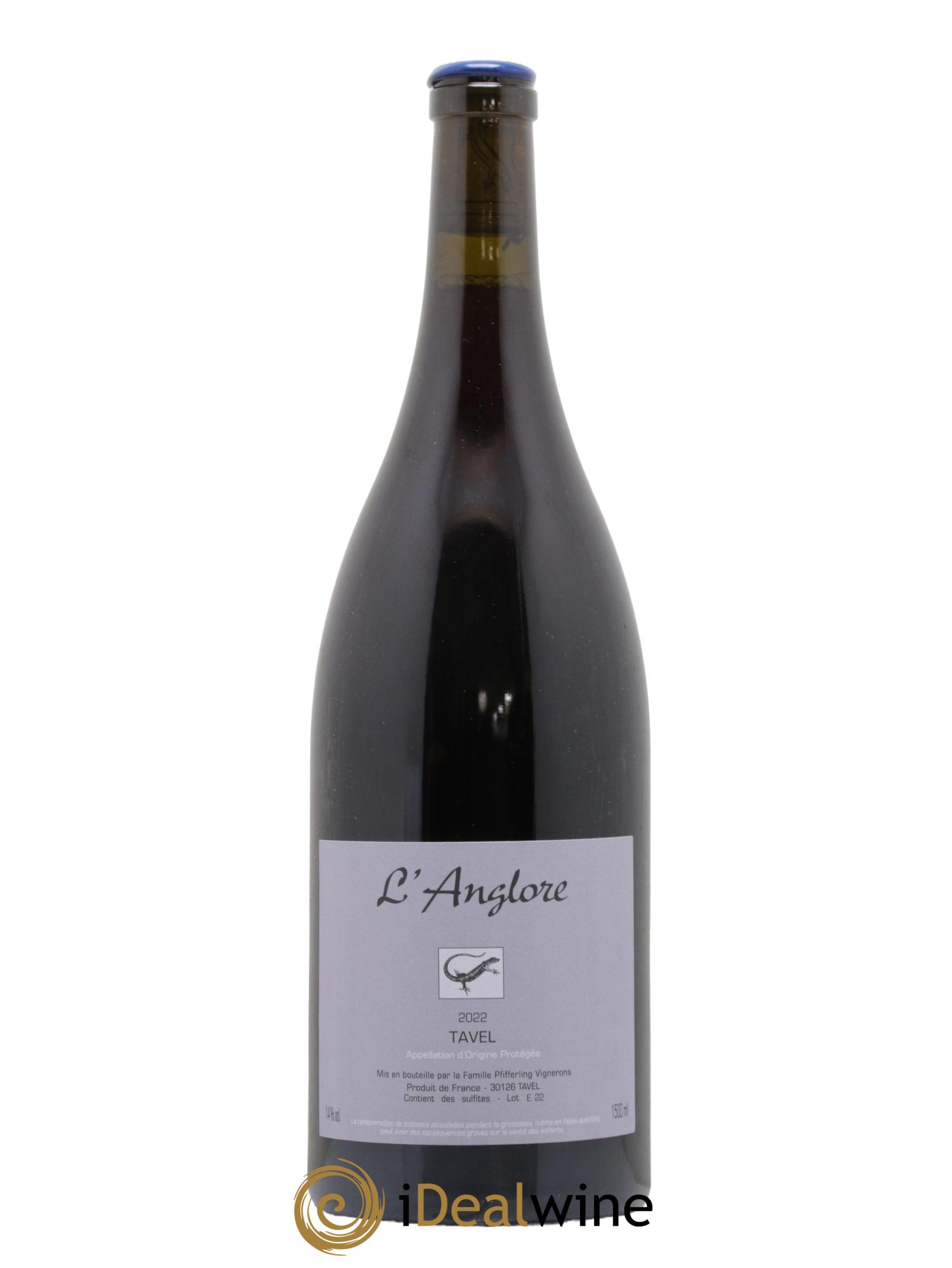 Tavel L'Anglore 2022 - Posten von 1 Magnum - 0
