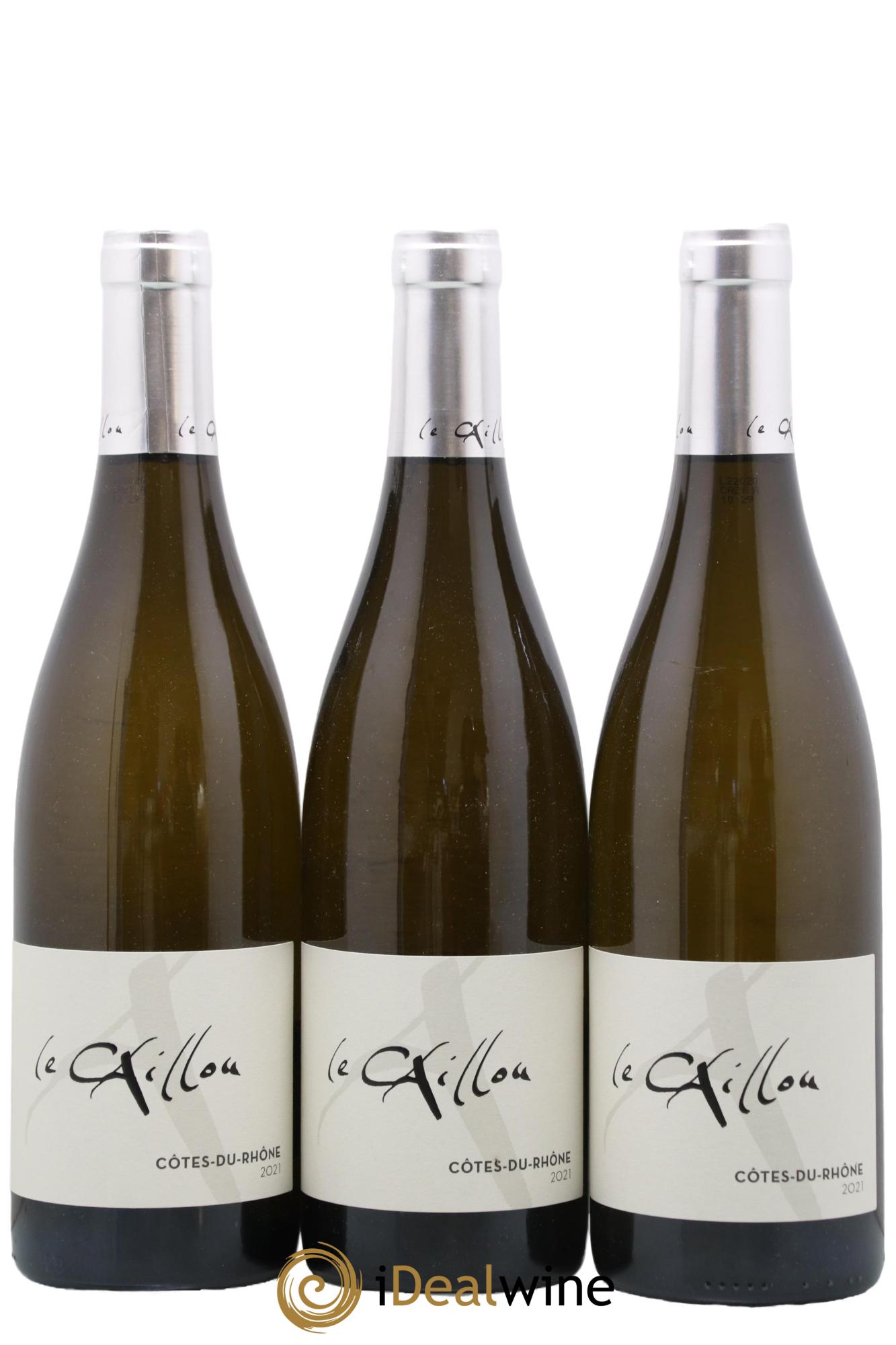 Côtes-du-Rhône Le Caillou Clos du Caillou 2021 - Lot de 3 bouteilles - 0