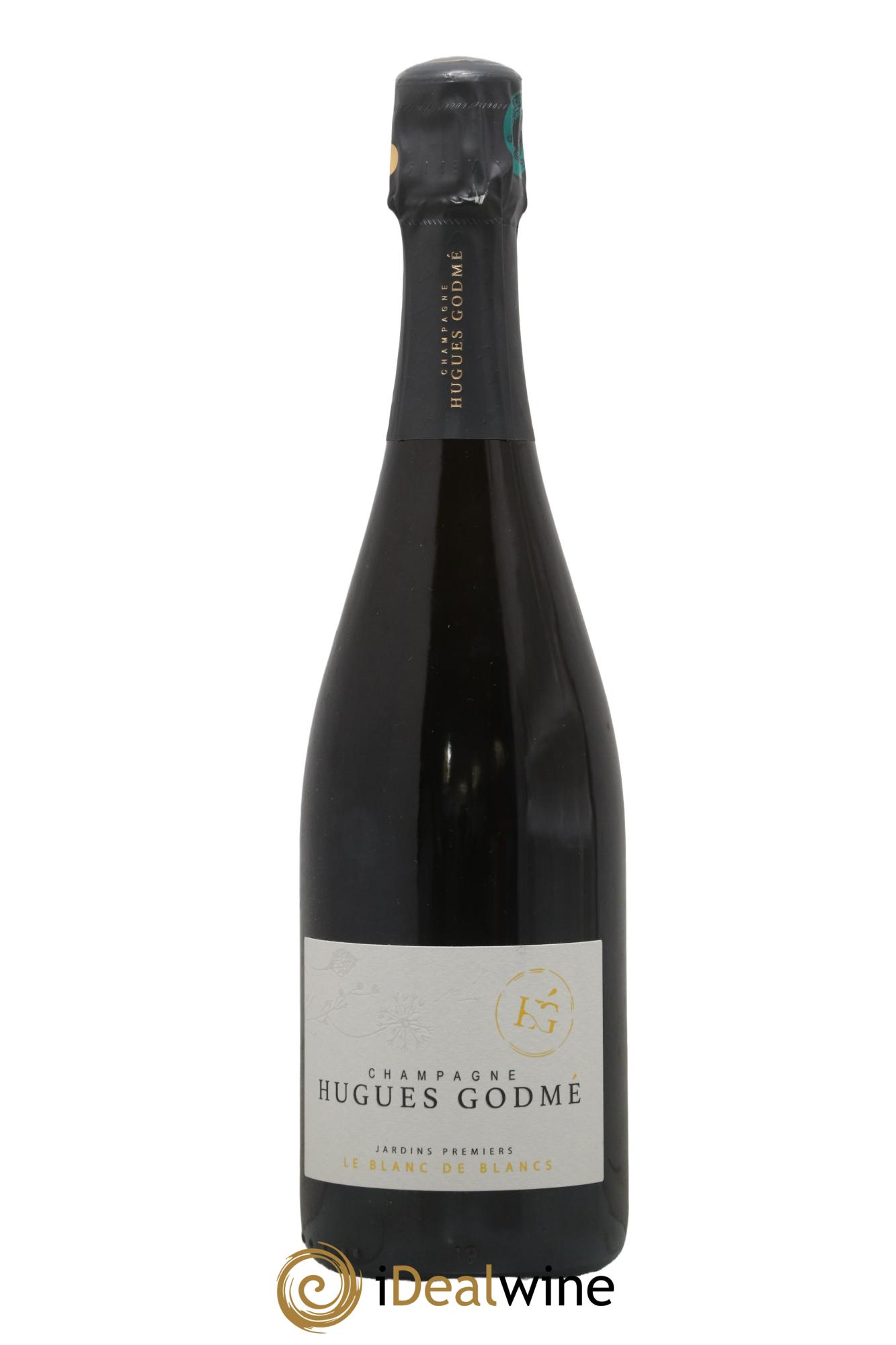 Champagne Premier Cru Brut Nature Blanc de Blancs Hugues Godmé - Lot de 1 bouteille - 0