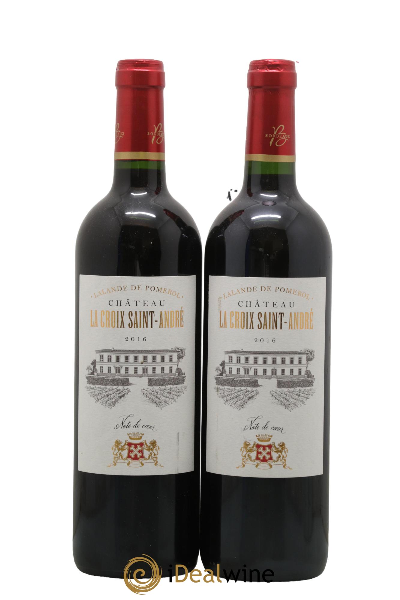 Château La Croix Saint André  2016 - Posten von 2 Flaschen - 0