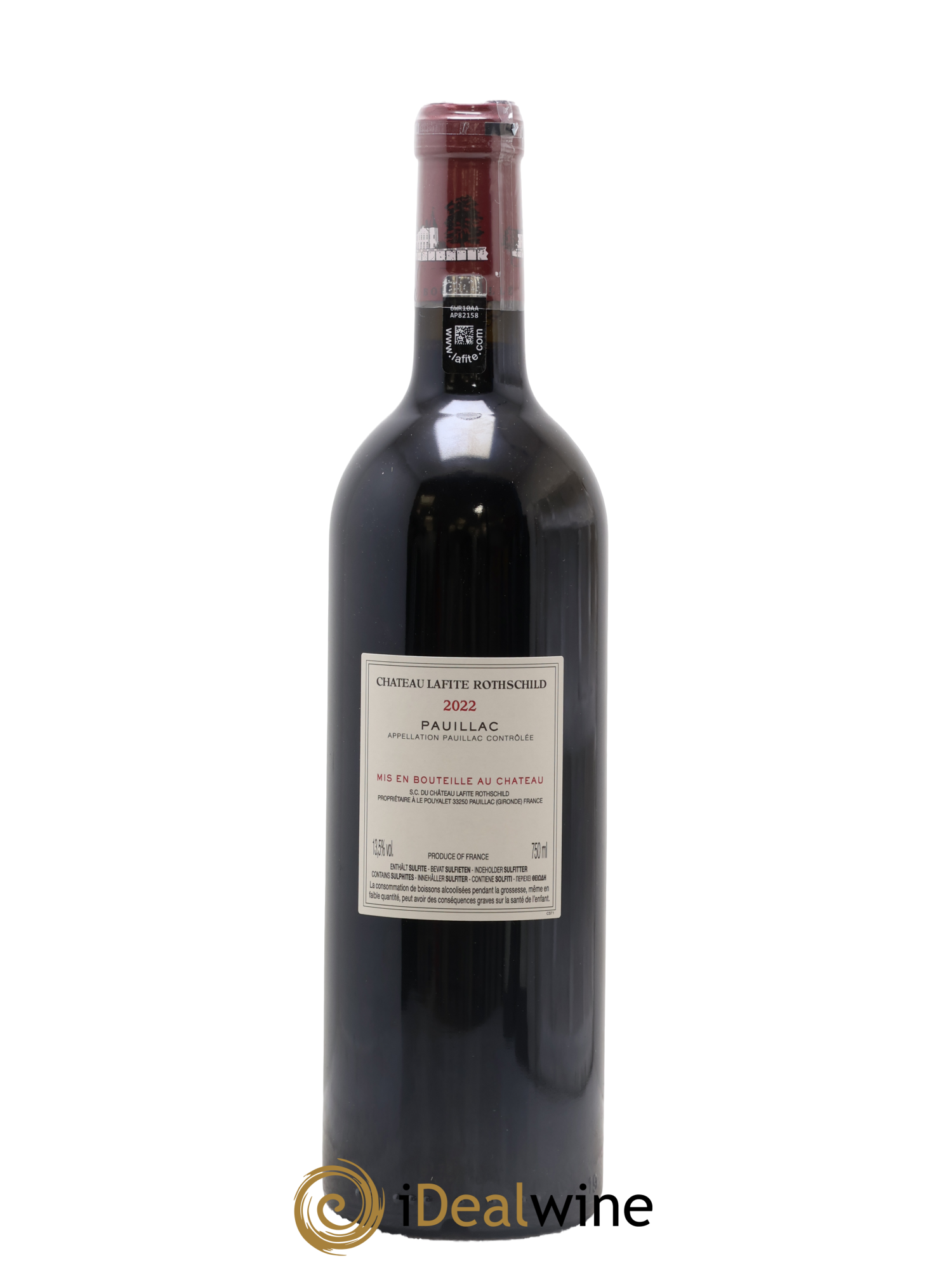 Château Lafite Rothschild 1er Grand Cru Classé 2022 - Lot de 1 bouteille - 1