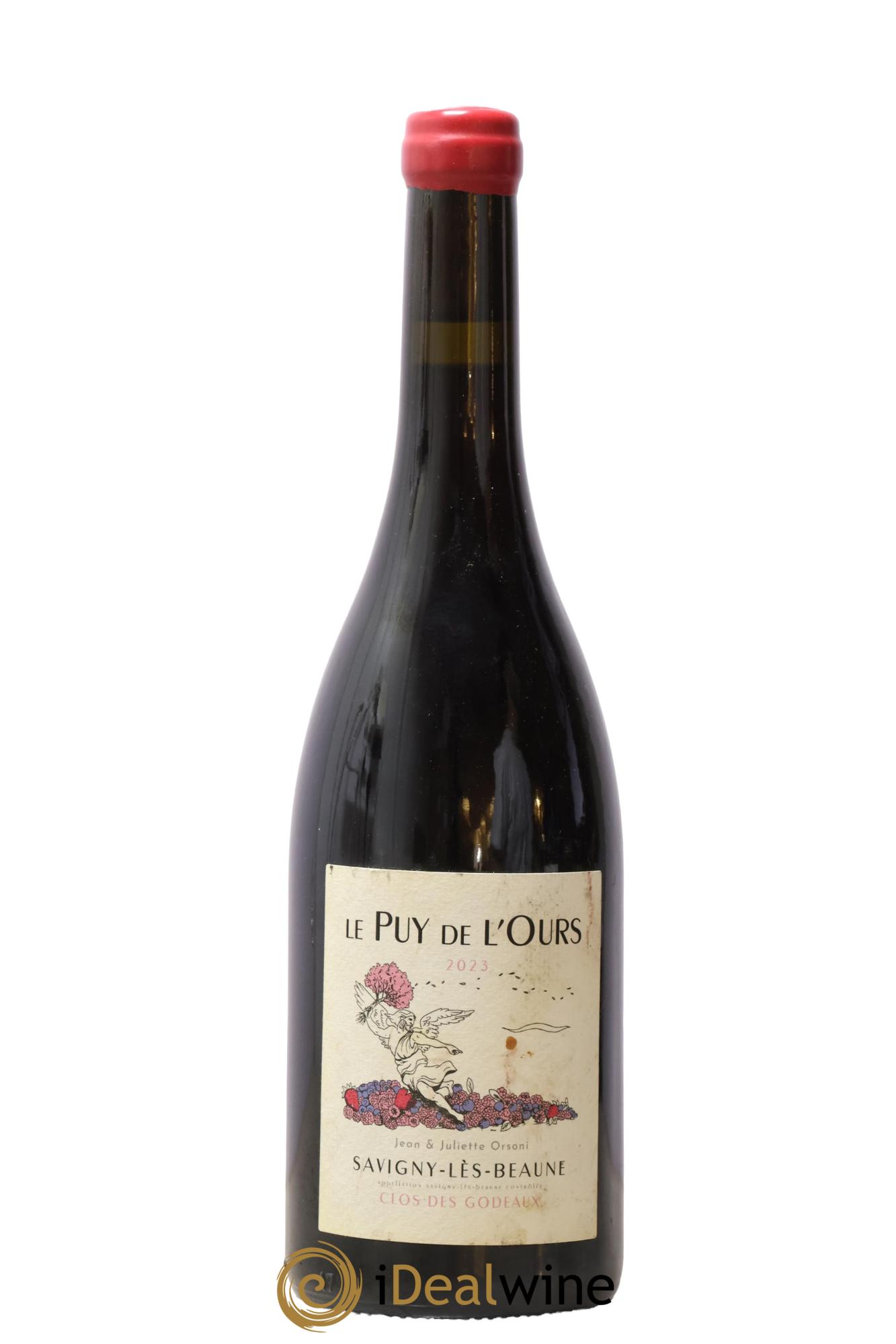 Savigny-lès-Beaune Clos des Godeaux Le Puy de l'ours 2023 - Lot de 1 bouteille - 0