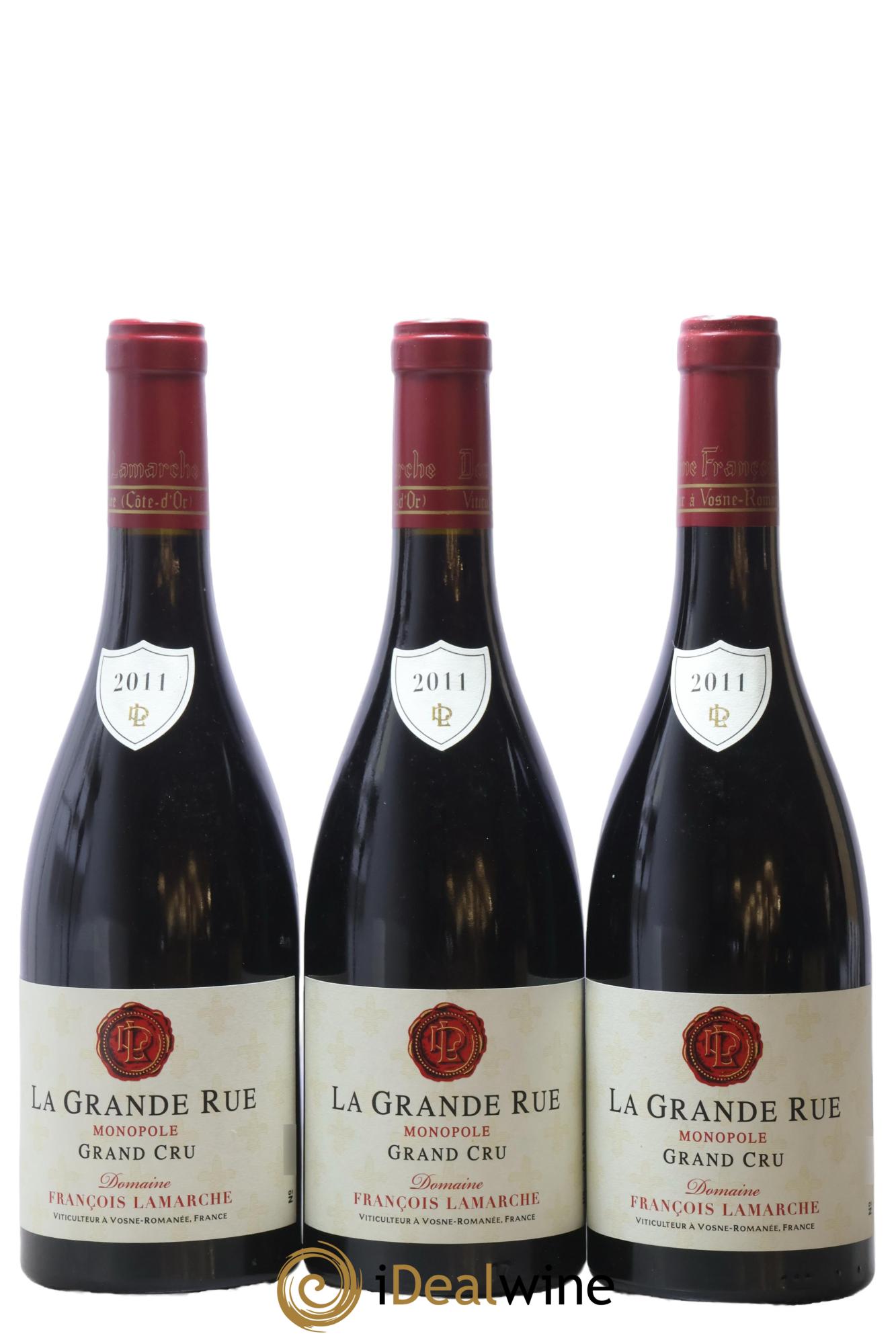 La Grande Rue Grand Cru Lamarche (Domaine) 2011 - Posten von 3 Flaschen - 0