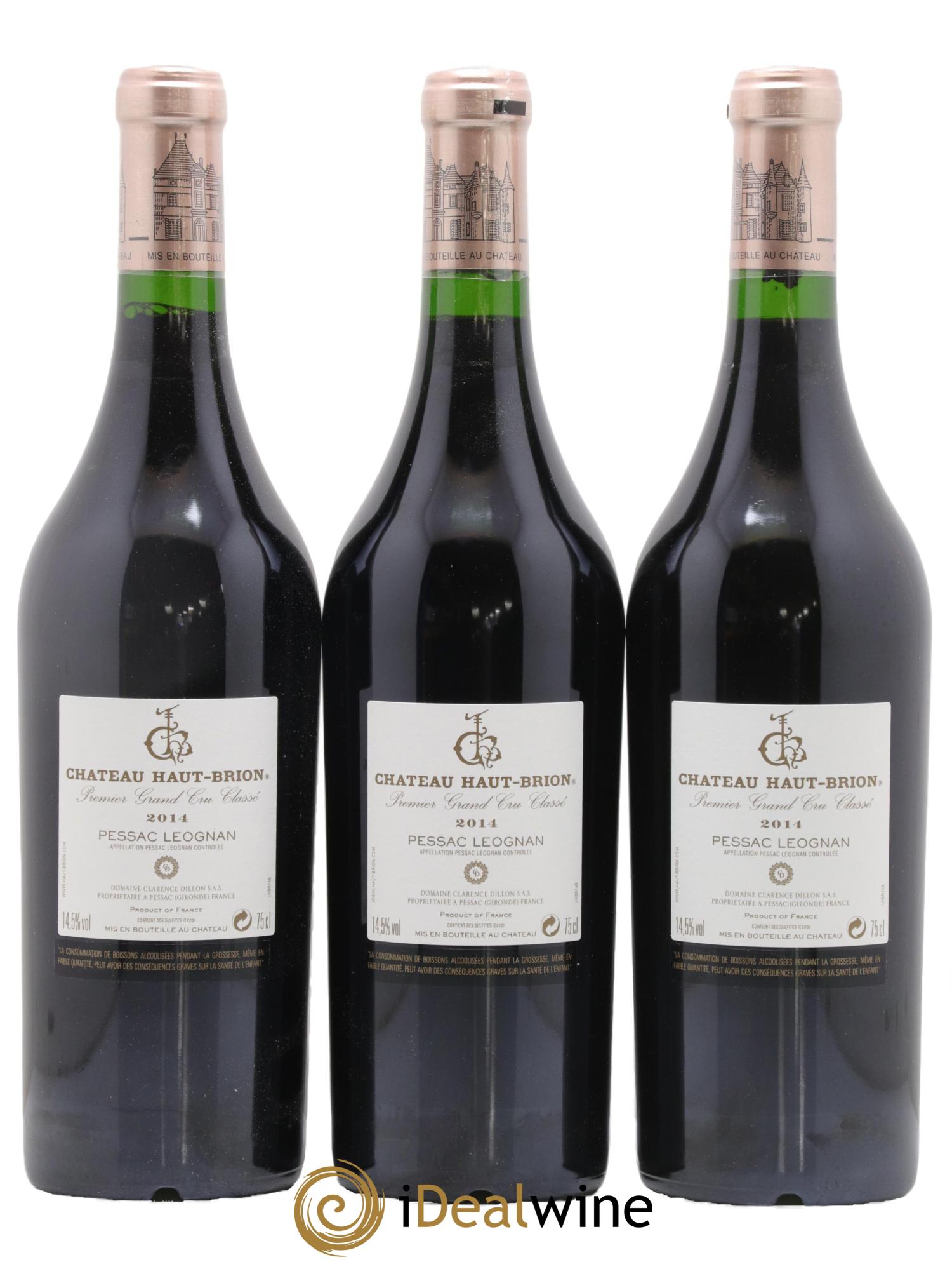 Château Haut Brion 1er Grand Cru Classé 2014 - Lotto di 12 bottiglie - 8