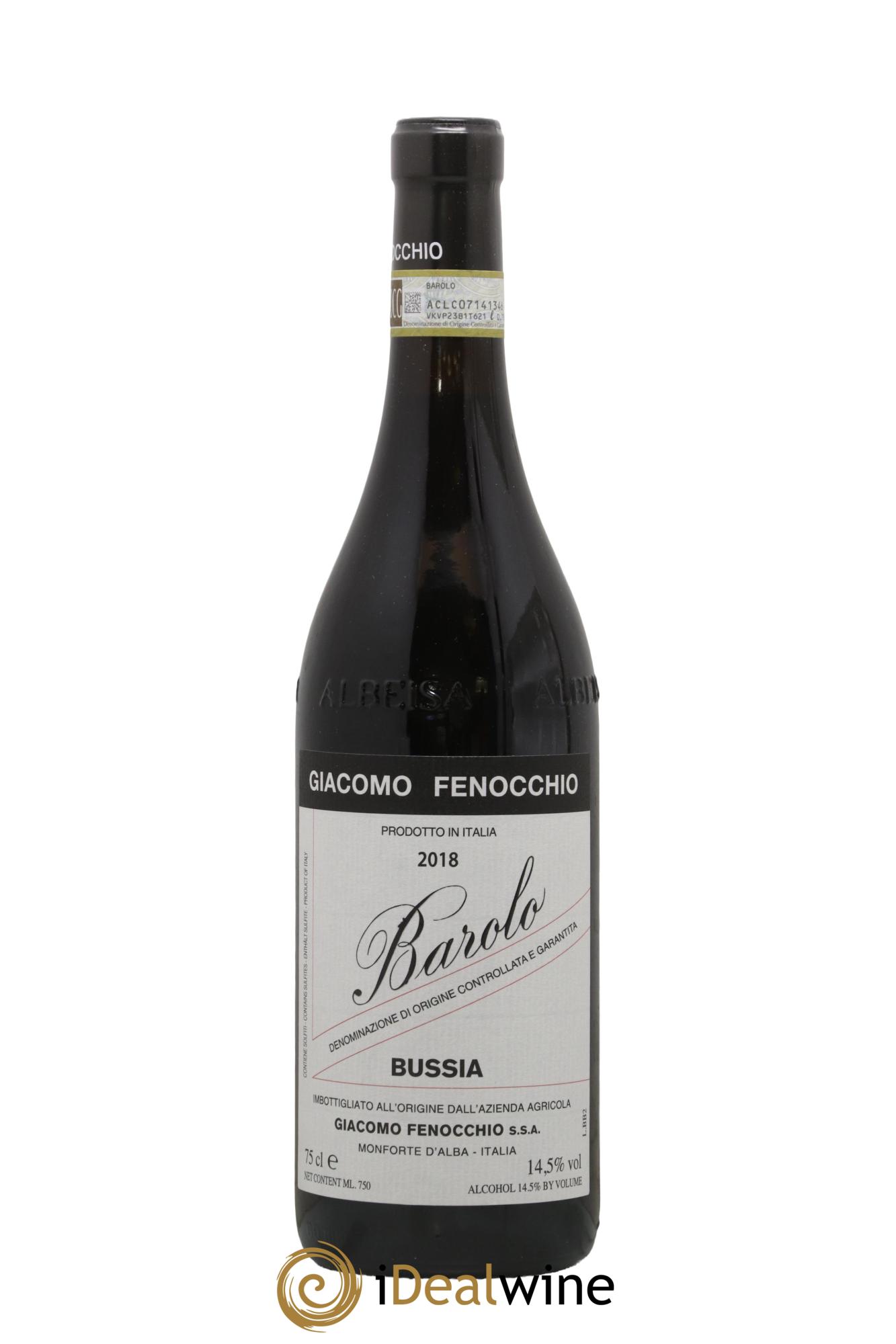 Barolo DOCG Giacomo Fenocchio 2018 - Lot of 1 bottle - 0