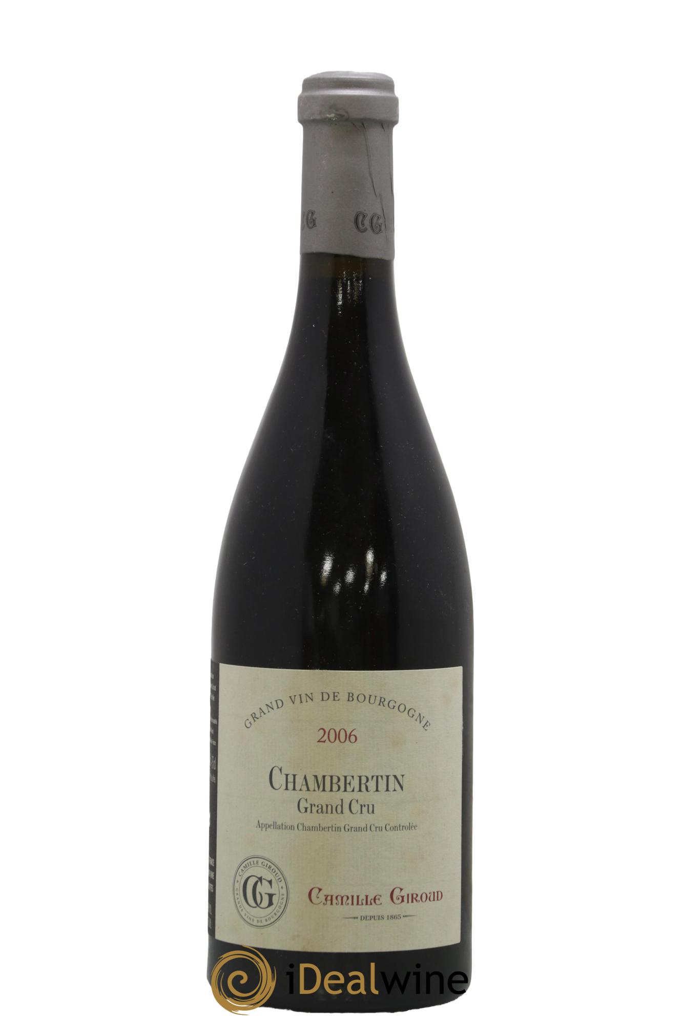 Chambertin Grand Cru Camille Giroud (Domaine) 2006 - Lot of 1 bottle - 0