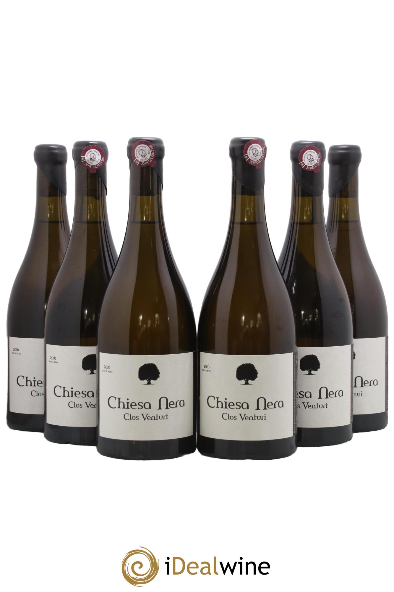 Vin de Corse Chiesa Nera Clos Venturi 2016 - Lotto di 6 bottiglie - 0