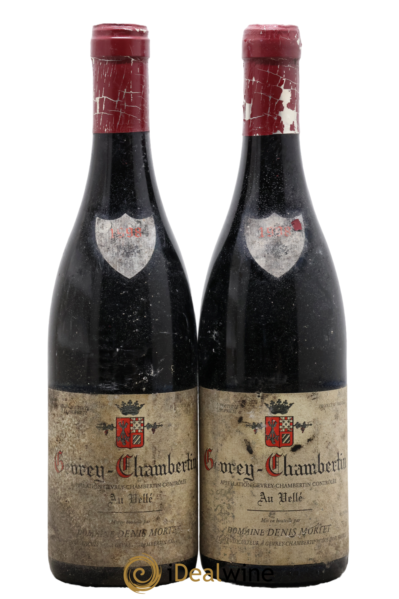 Gevrey-Chambertin Au Vellé Denis Mortet (Domaine) 1998 - Posten von 2 Flaschen - 0