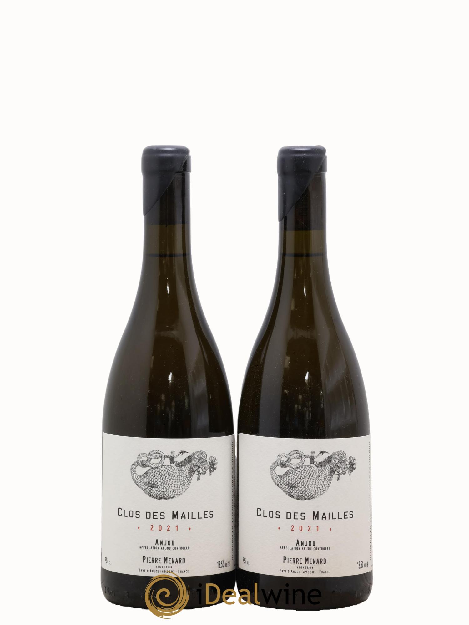 Anjou Le Clos des Mailles Pierre Ménard 2021 - Lot de 2 bouteilles - 0