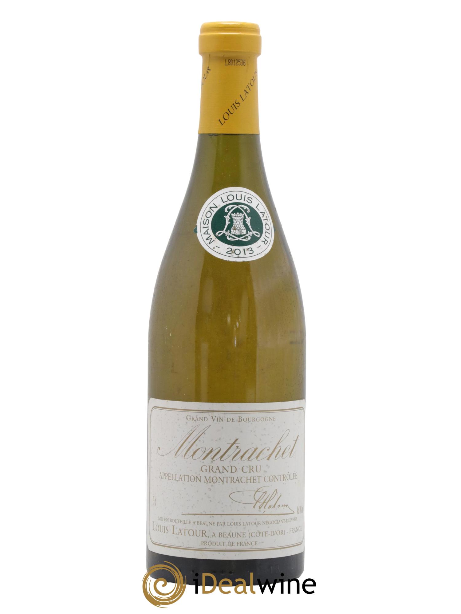 Montrachet Grand Cru Louis Latour 2013 - Lot de 1 bouteille - 0