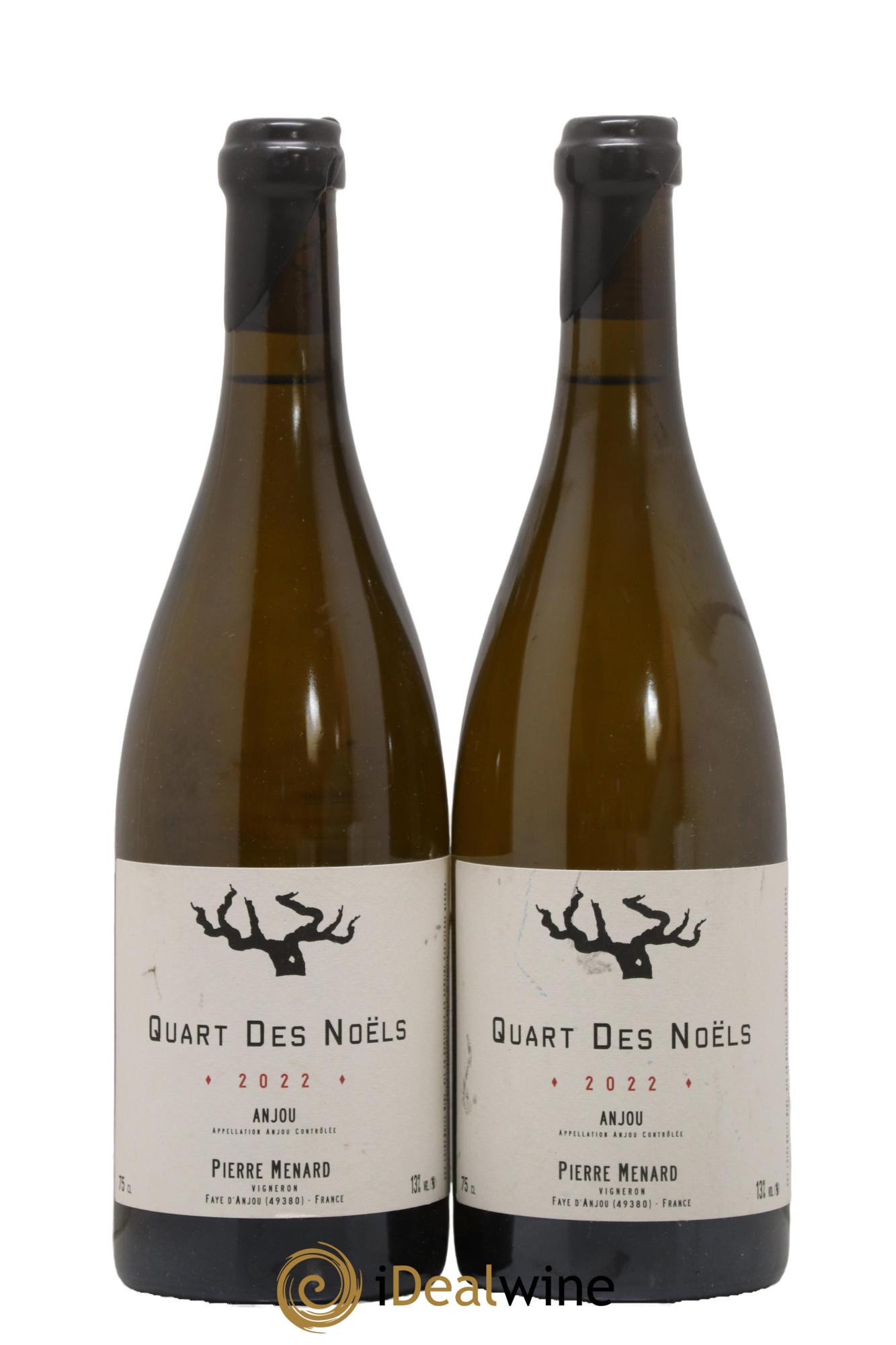 Anjou Le Quart des Noëls Pierre Ménard 2022 - Lot de 2 bouteilles - 0