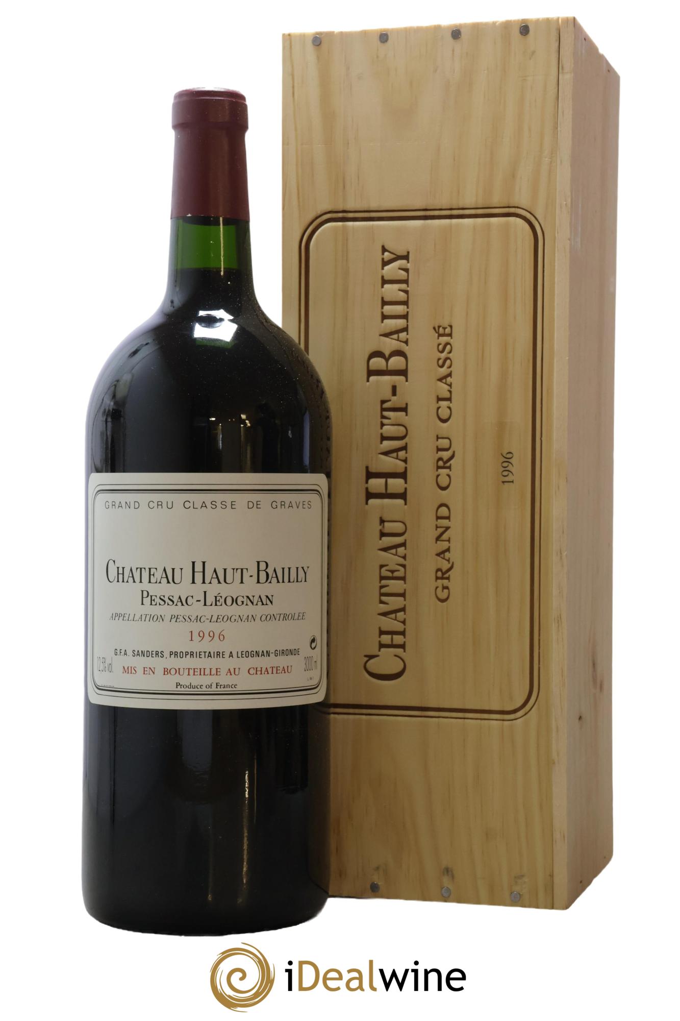 Château Haut-Bailly Cru Classé de Graves 1996 - Lot de 1 double magnum - 1