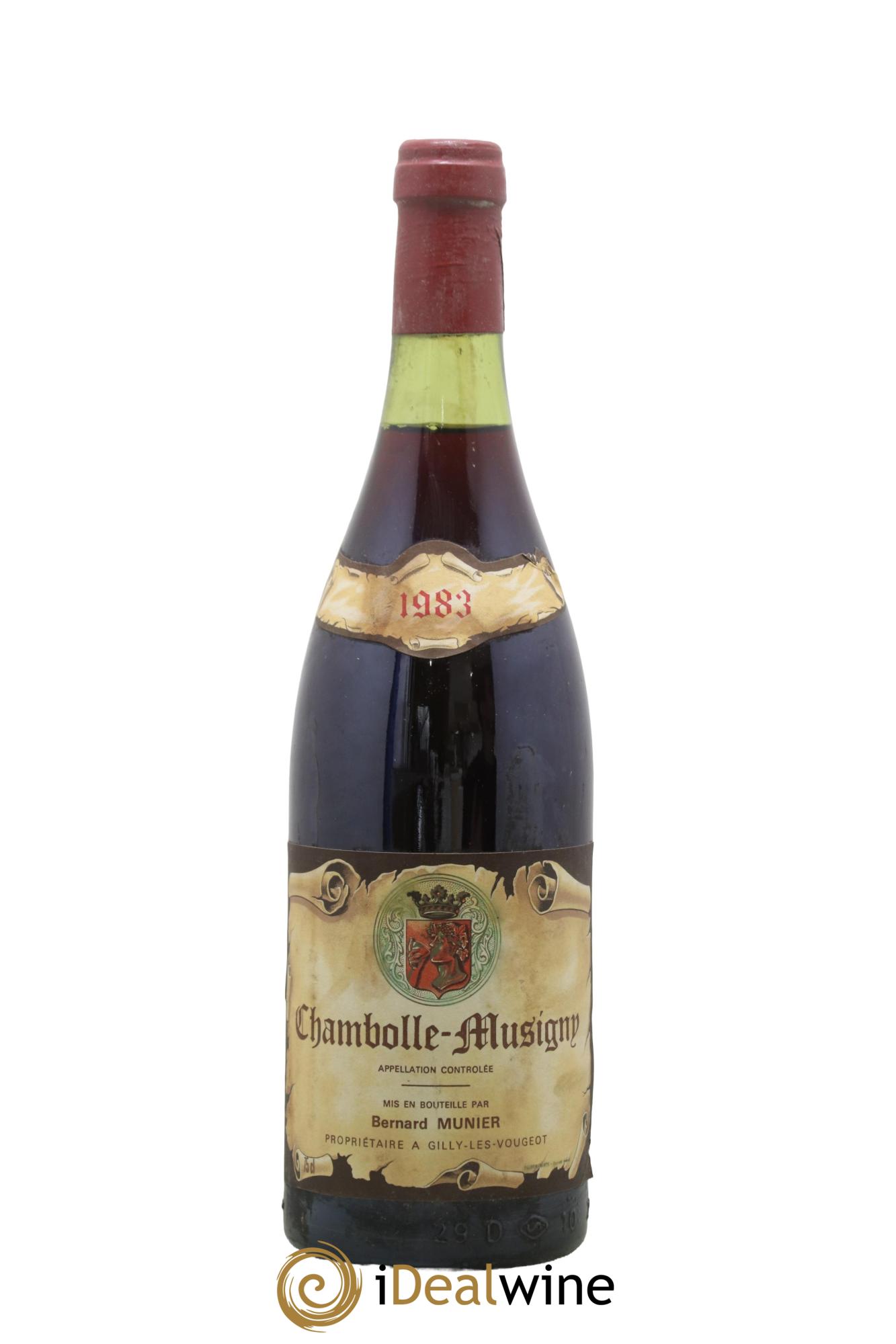 Chambolle-Musigny Bernard Munier 1983 - Lot de 1 bouteille - 0